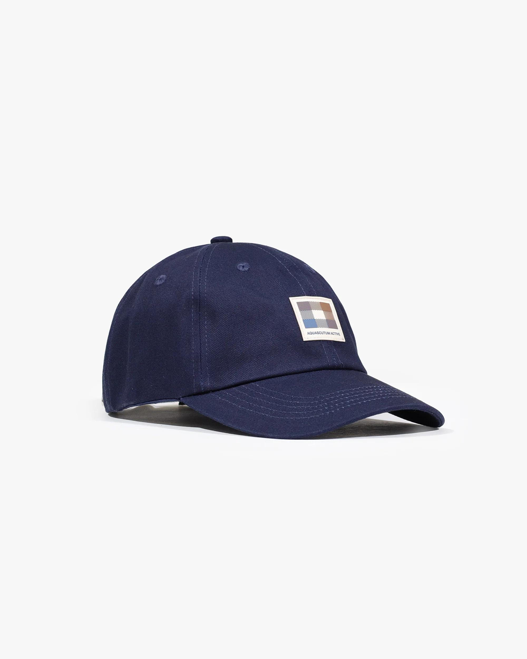 Berretto Aquascutum Active ICONIC RUBBER PATCH BASEBALL CAP - Image 2