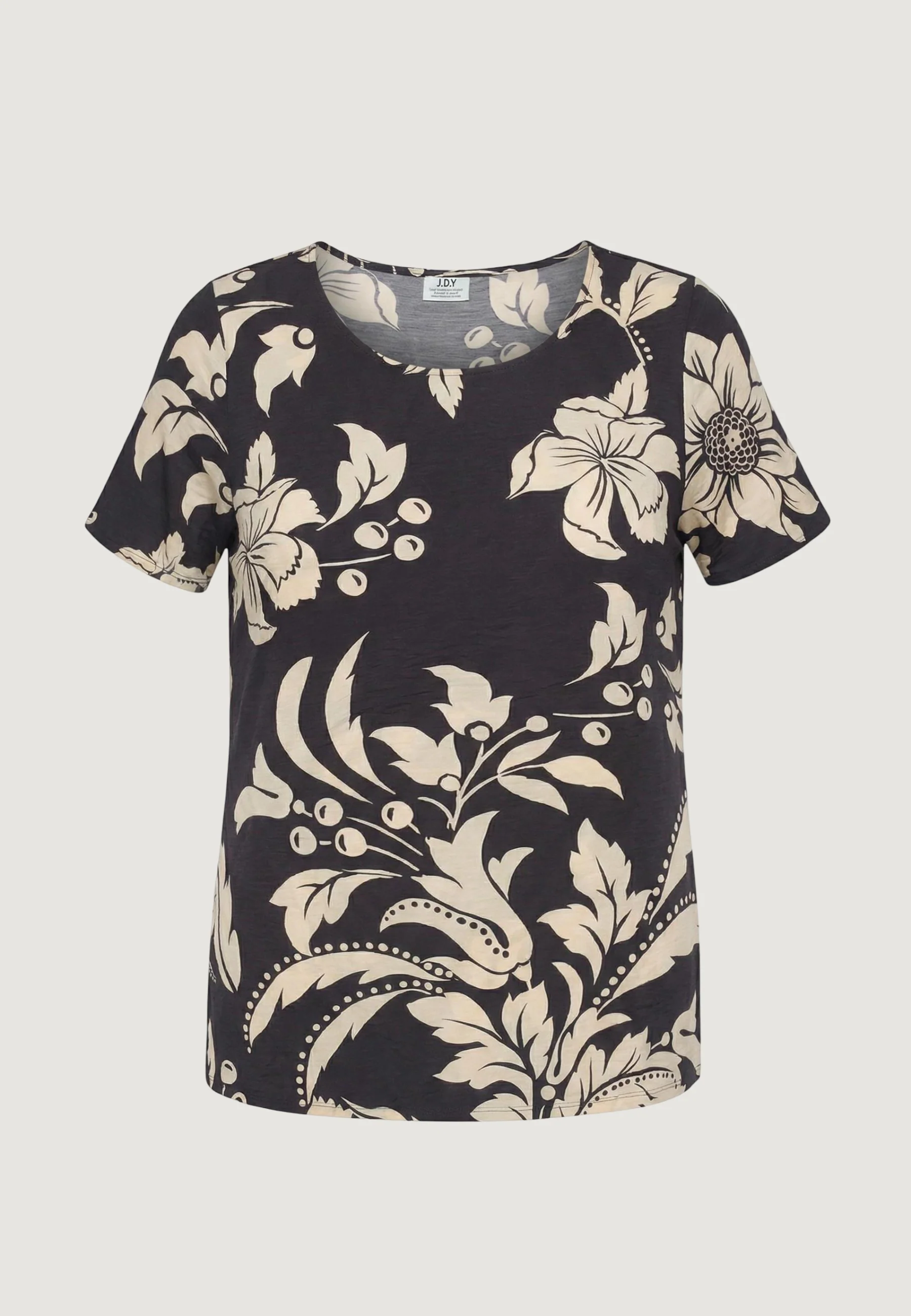 Blusa manica corta Jacqueline de Yong Jdytroya Life S/S O-Neck Top Wvn Dia - Image 3