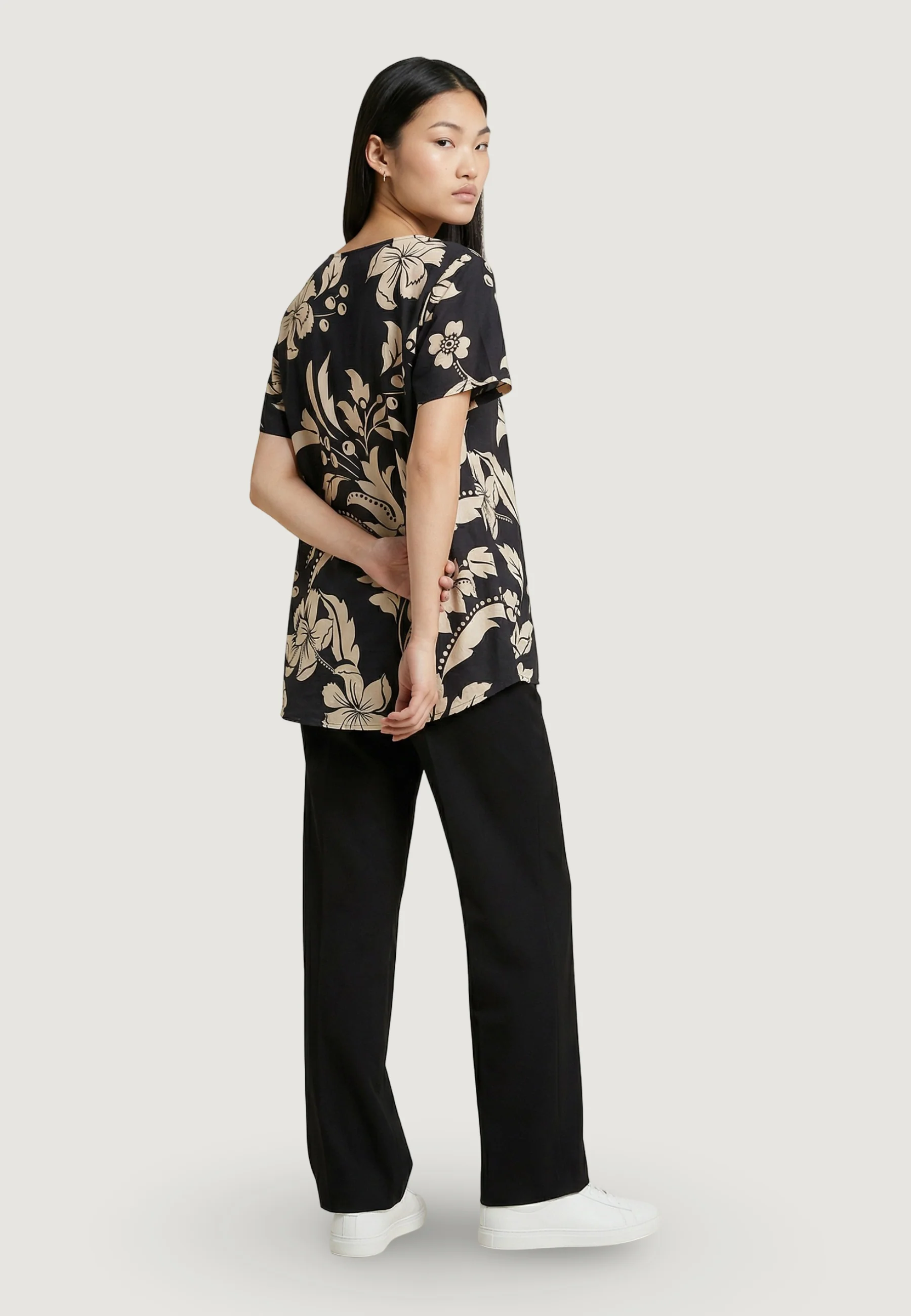 Blusa manica corta Jacqueline de Yong Jdytroya Life S/S O-Neck Top Wvn Dia - Image 5