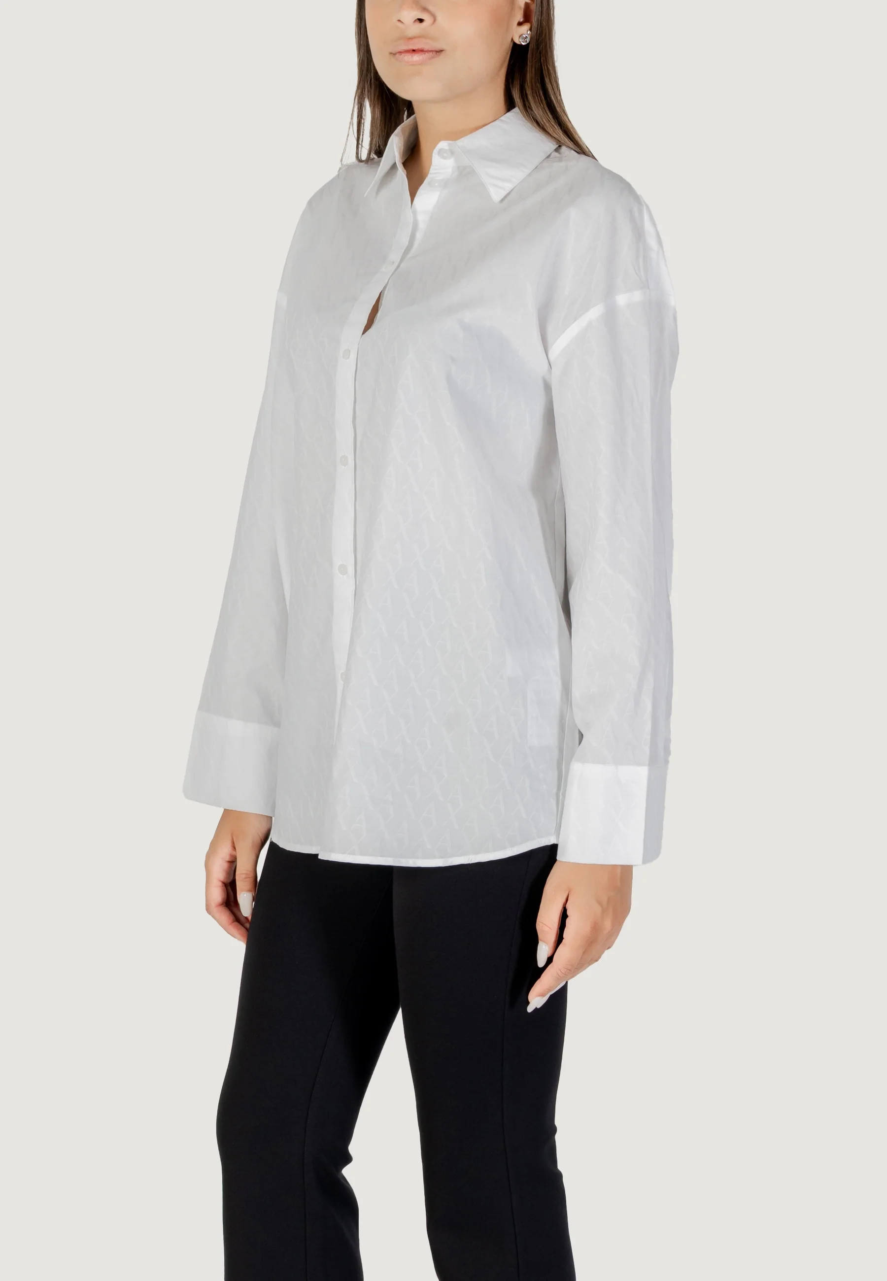 Bluse manica lunga Armani Exchange XW001424 AF16631 - Image 4