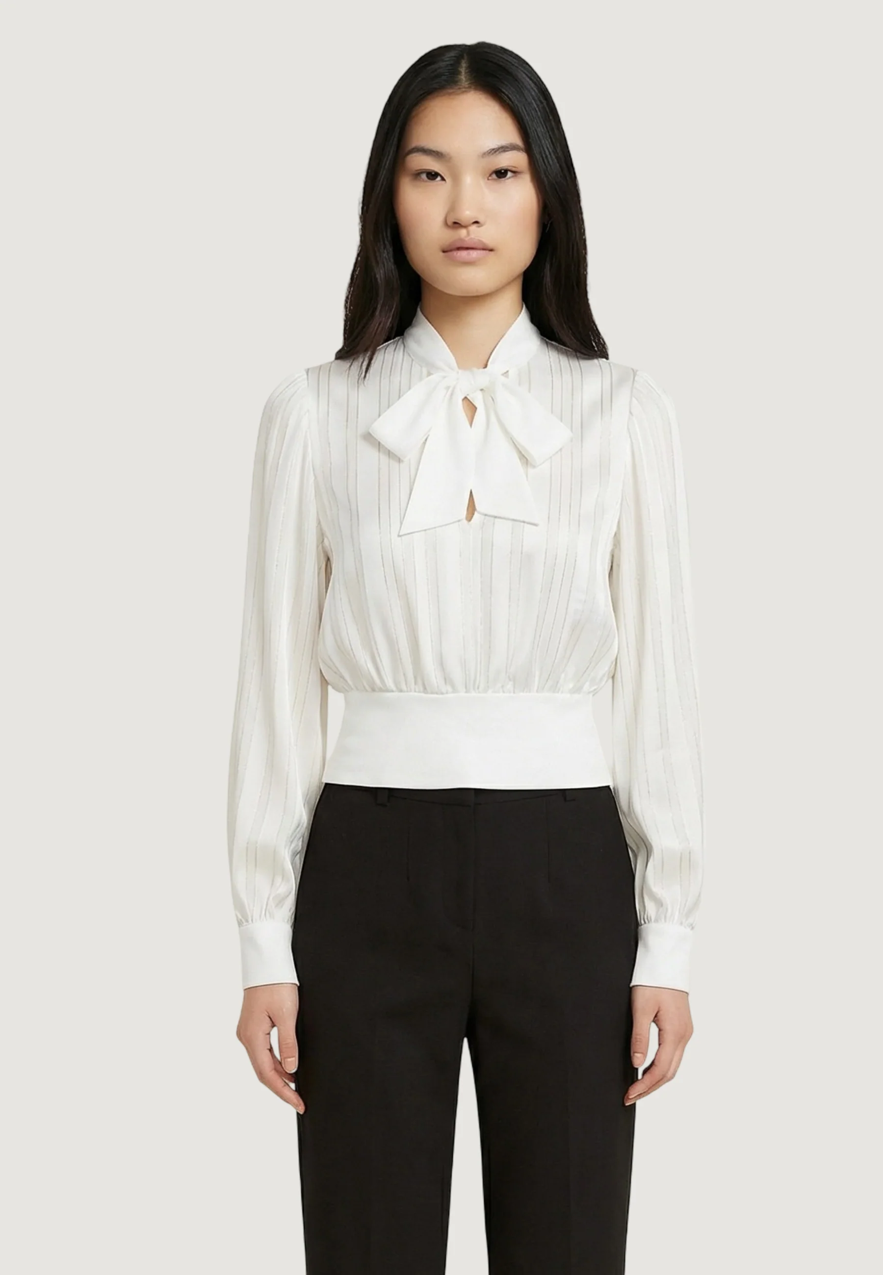 Bluse manica lunga Artigli RIGHE CON TRASPARENZE