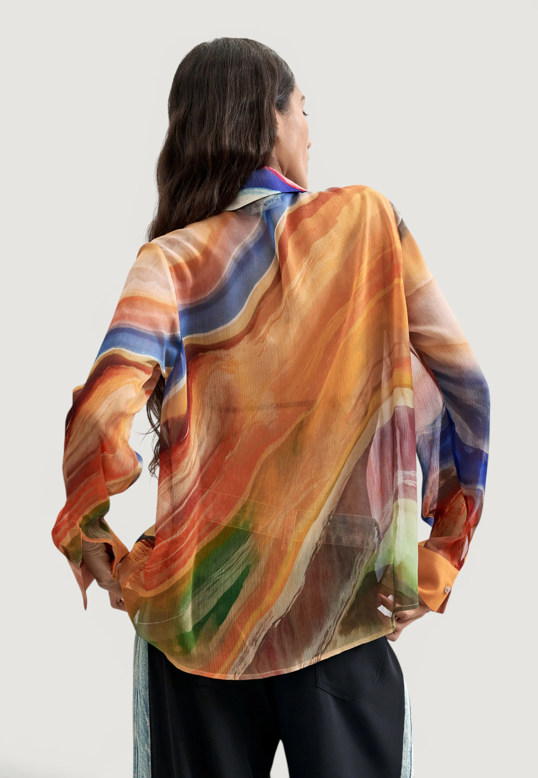 Bluse manica lunga Desigual BLUS_CAMSTERDAM - Image 4