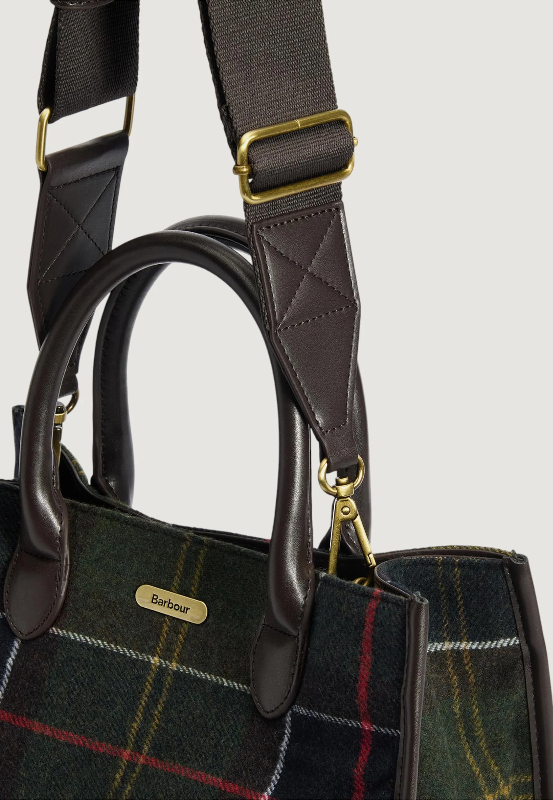 Borsa Barbour BARRHILL TARTAN TOTE BAG - Image 5