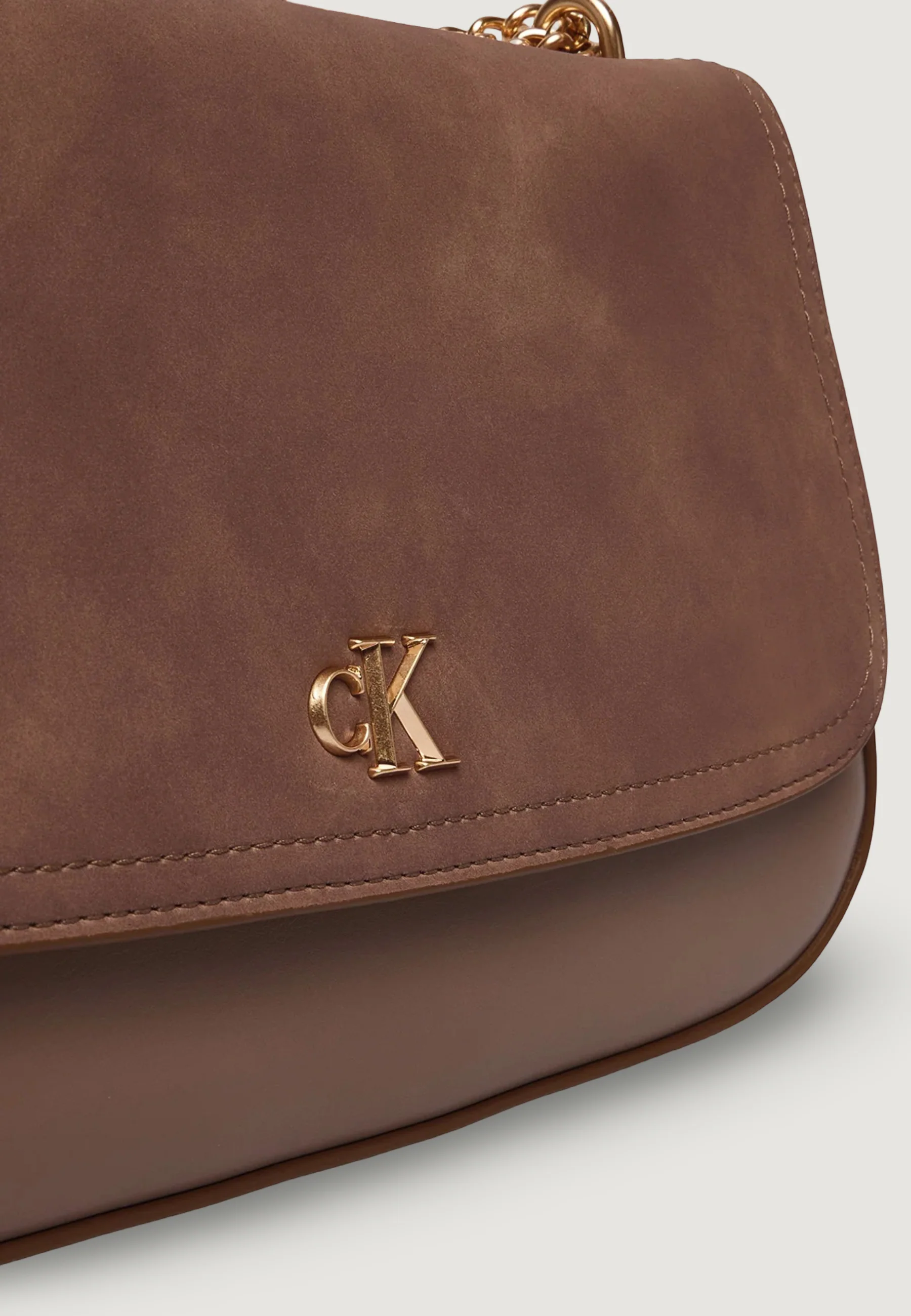 Borsa Calvin Klein CK CONV CHAIN BRUSHED MEDIUM BAG - Image 5