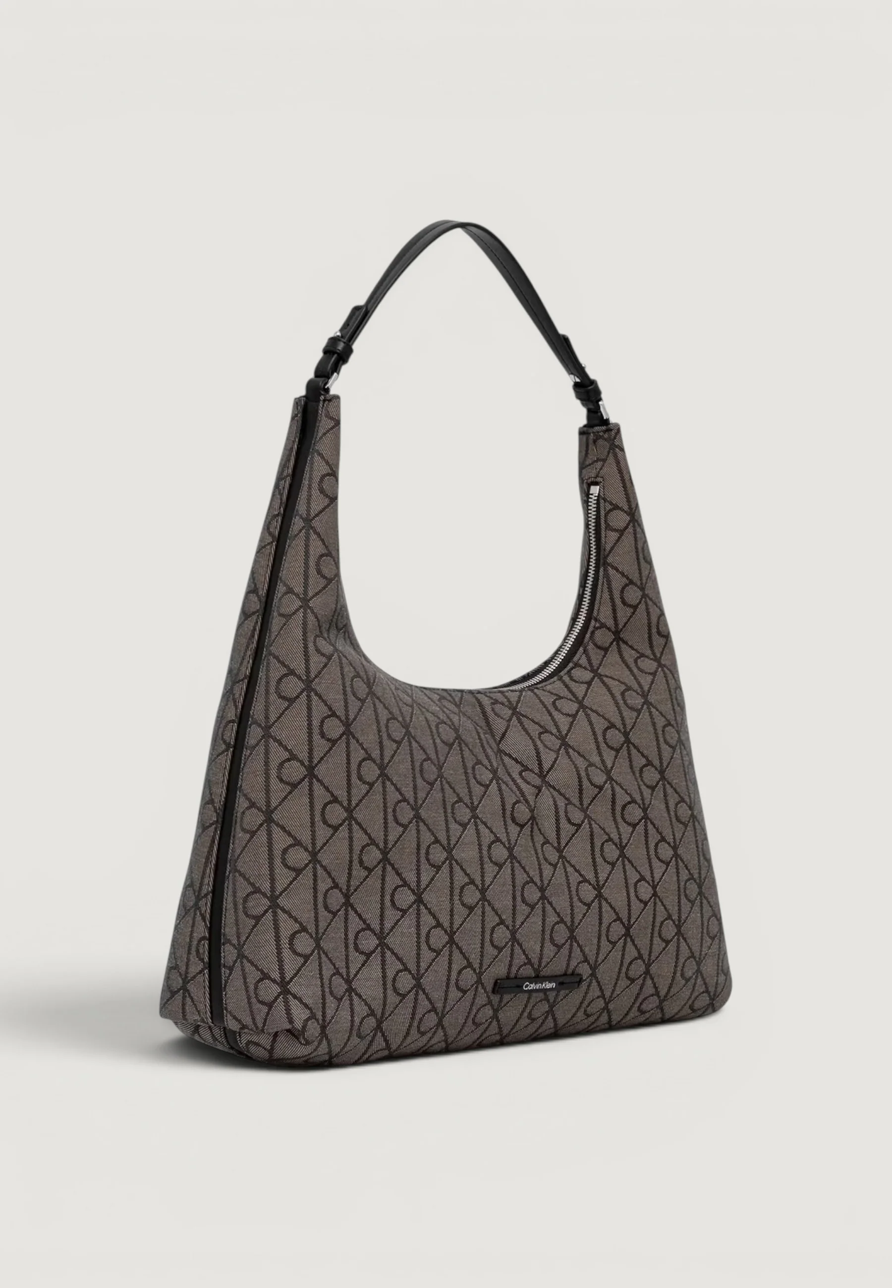 Borsa Calvin Klein EMBLEM JACQUARD SHOULDER BAG - Image 2