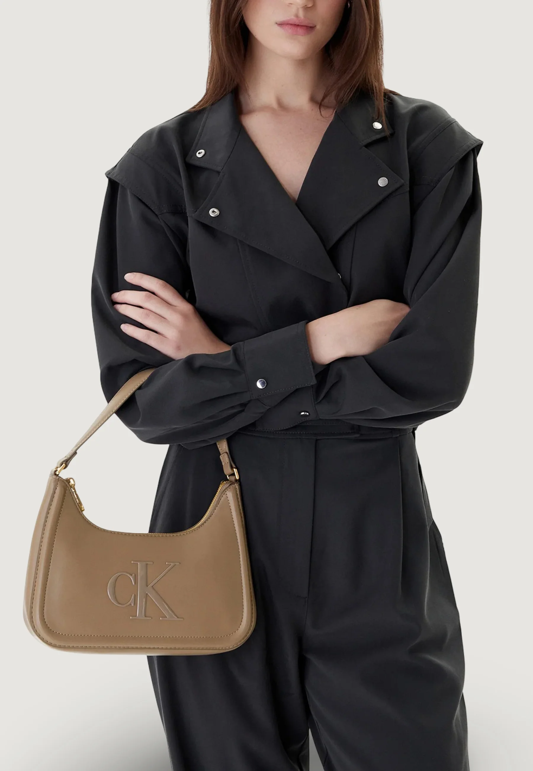 Borsa Calvin Klein RAISED CK SMALL SHOULDER BAG - Image 2