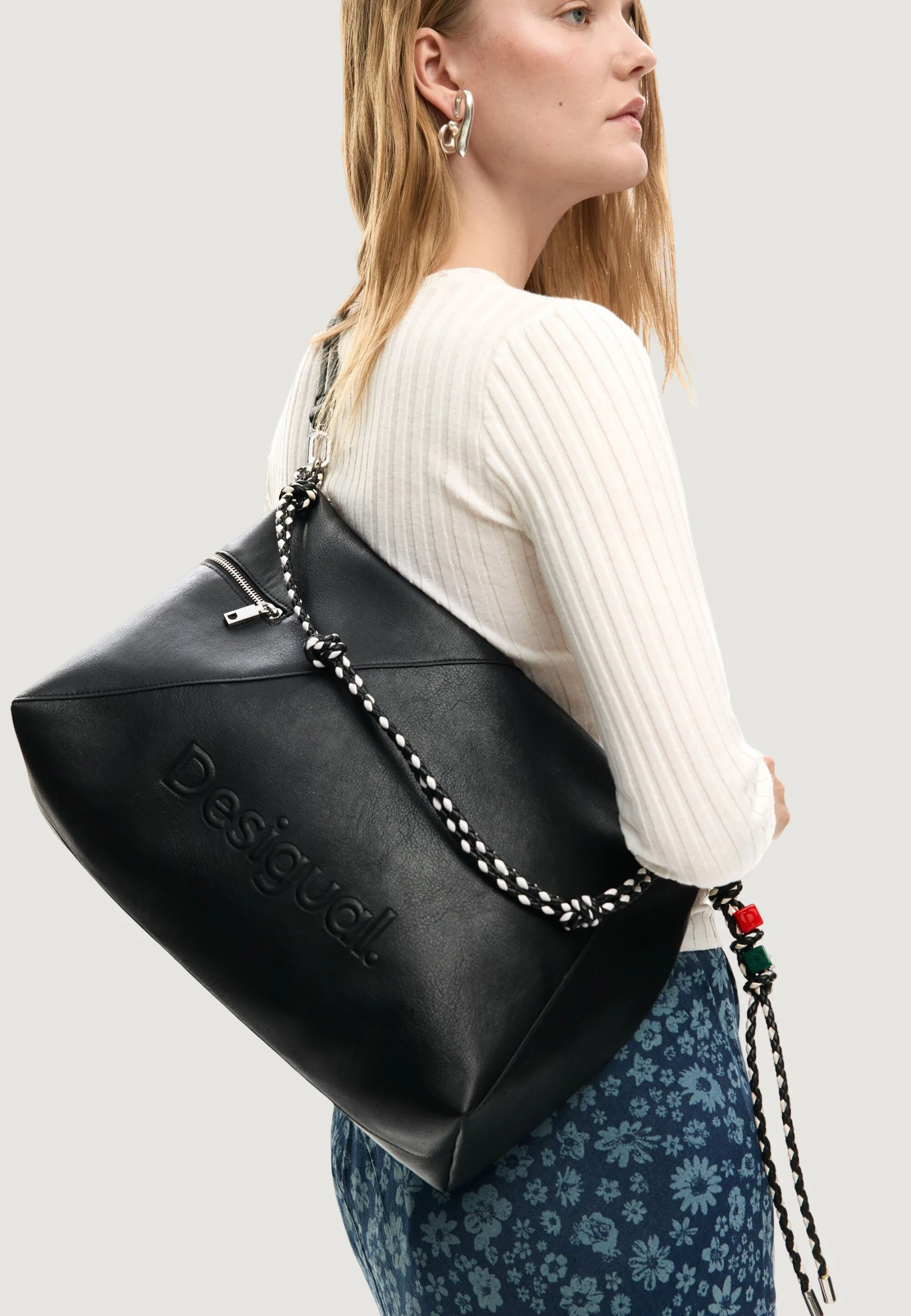 Borsa Desigual BAG_HALF LOGO LEIRIA 2.0 - Image 5