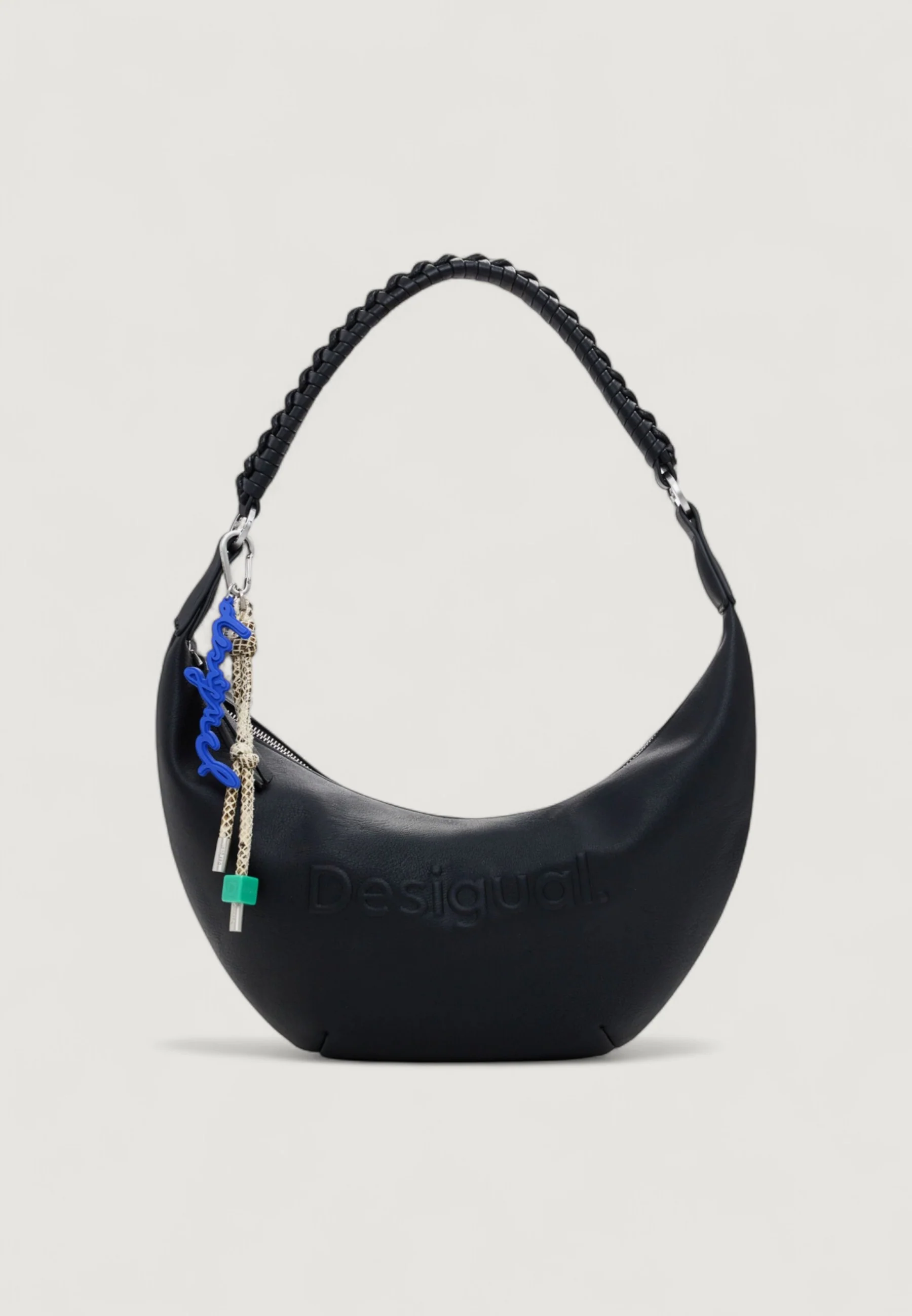 Borsa Desigual BAG_HALF LOGO ZANTE BLACK