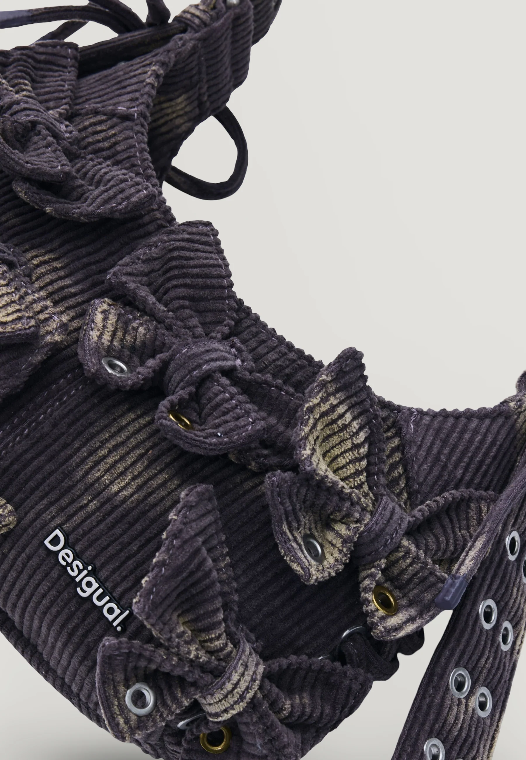 Borsa Desigual BAG_REPRISE HAITI CORDUROY NICK - Image 5