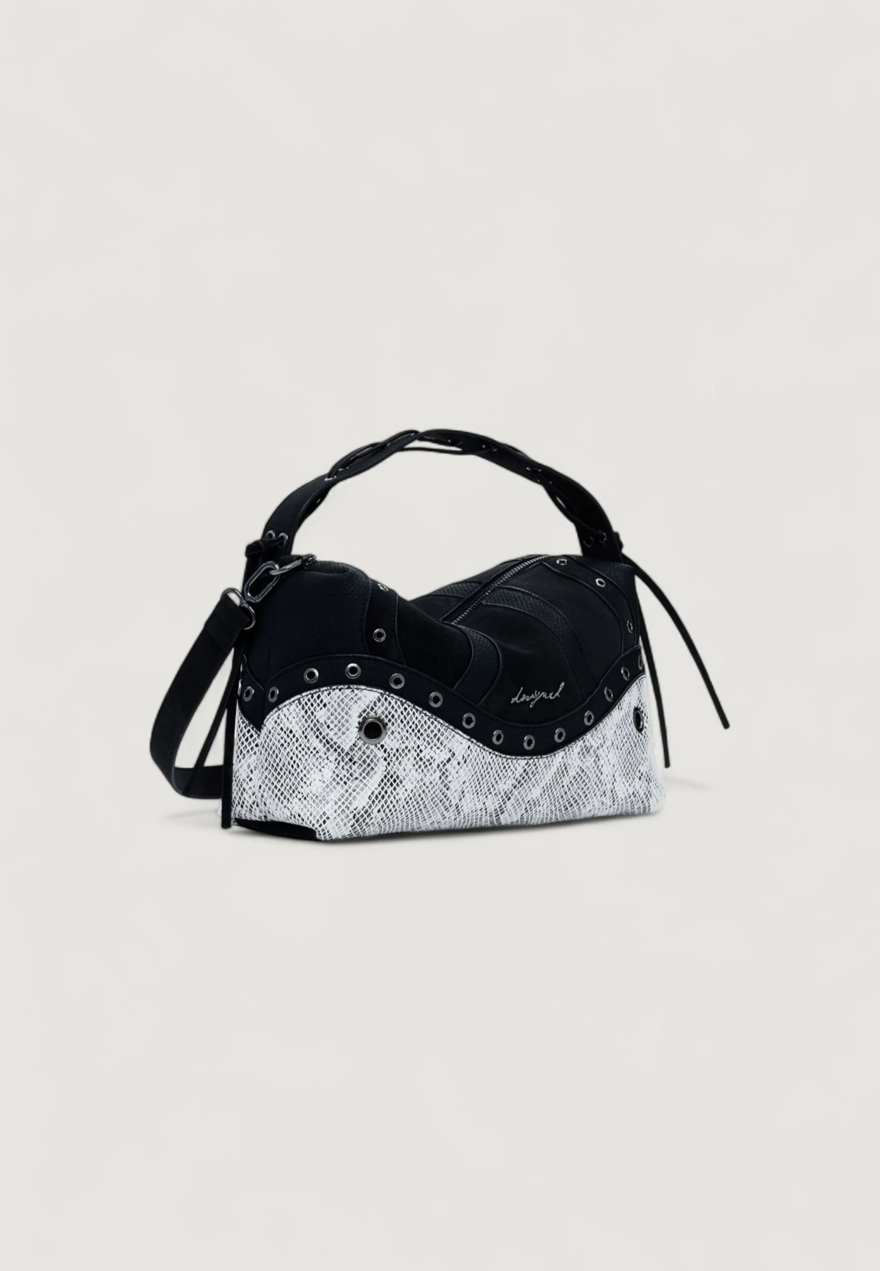 Borsa Desigual BAG_SNAKE PATCH BERGAMO - Image 3
