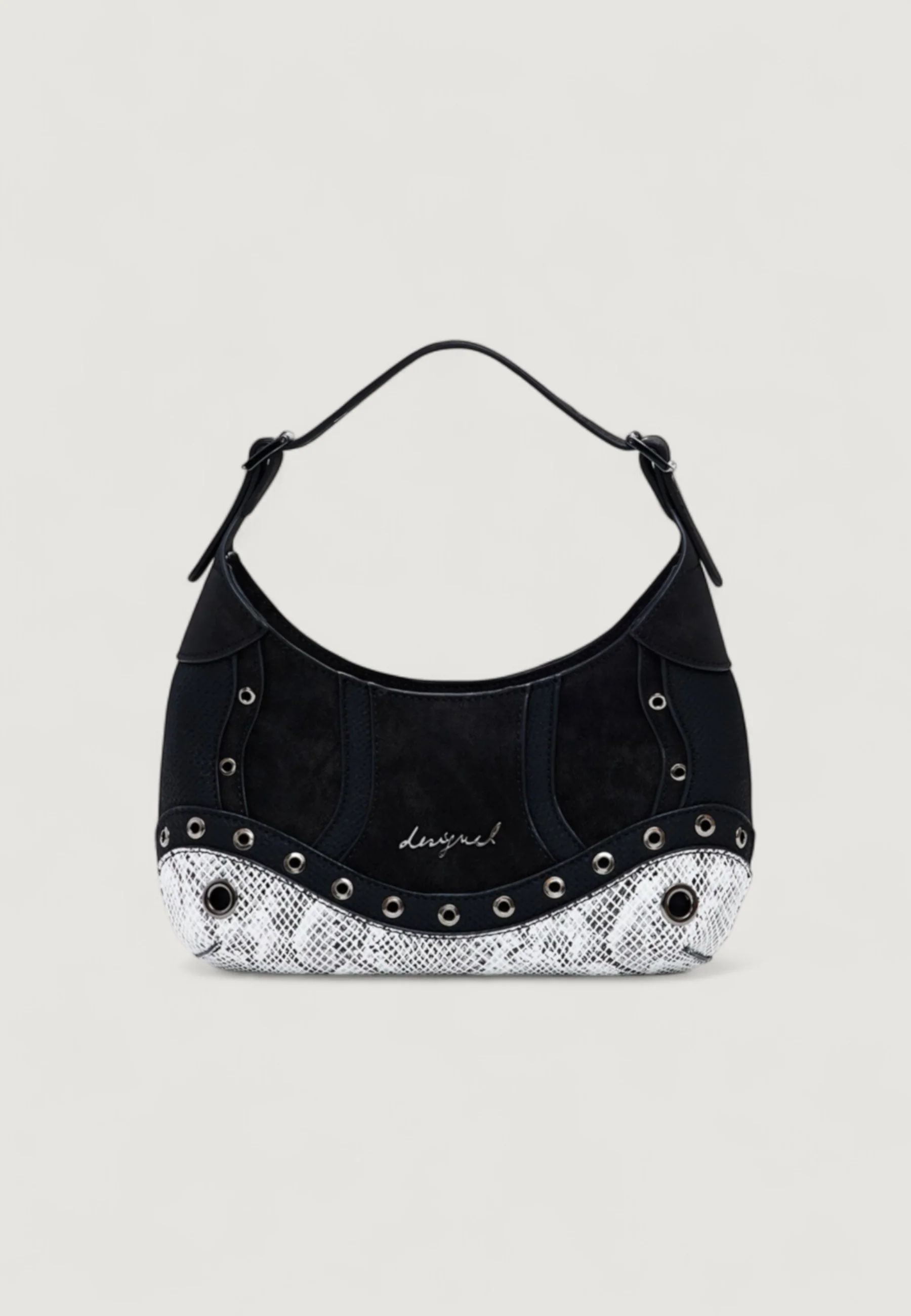 Borsa Desigual BAG_SNAKE PATCH HAITI
