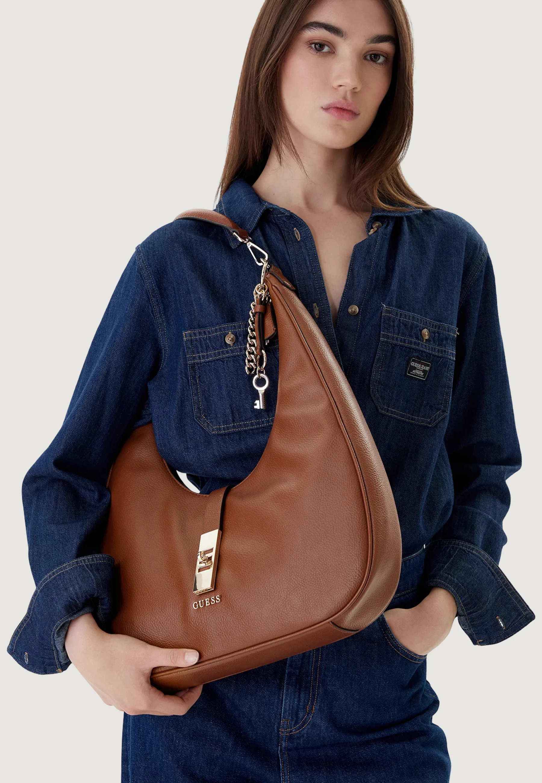 Borsa Guess BROOKE HOBO - Image 3