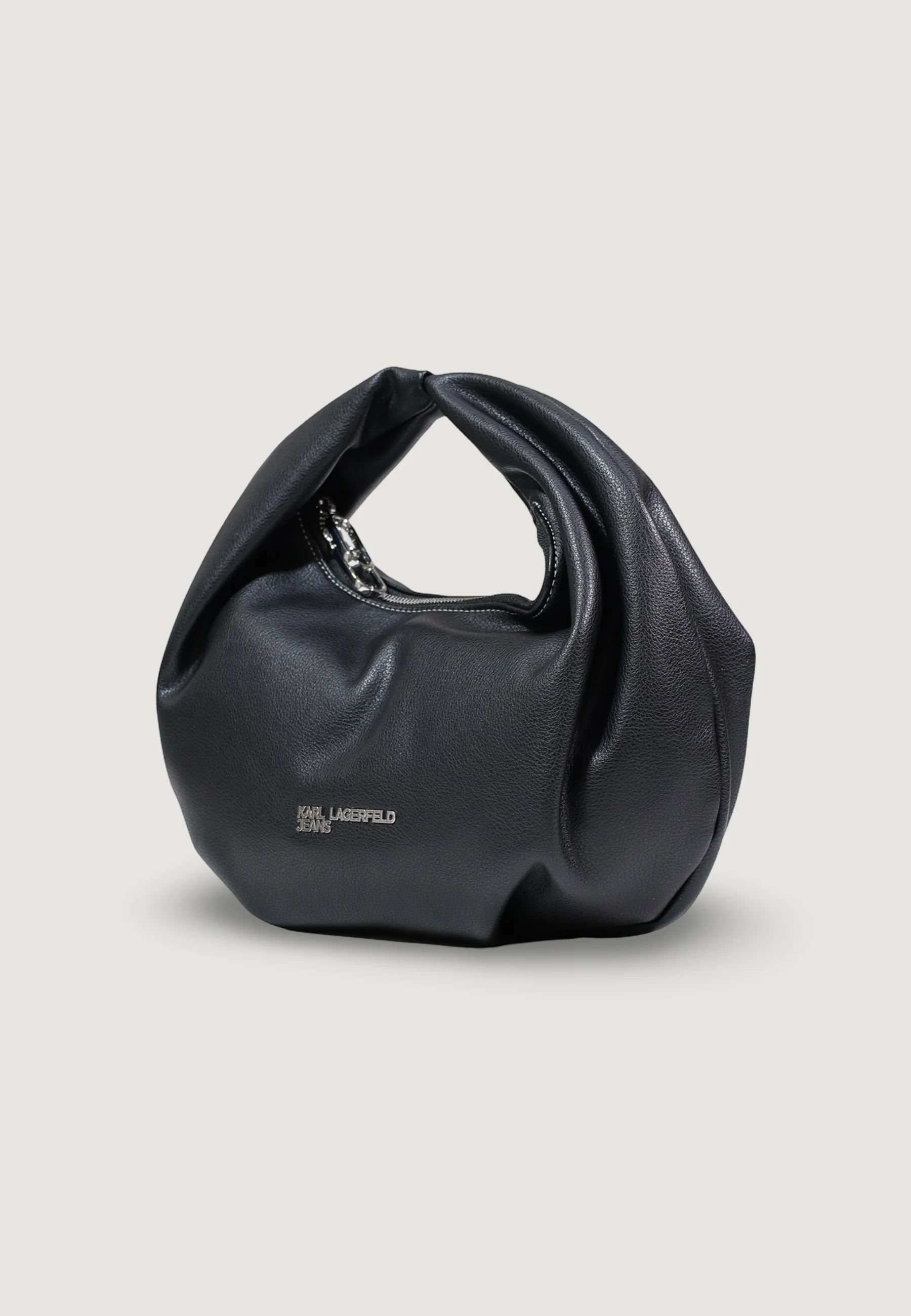 Borsa Karl Lagerfeld Jeans KLJ Metal Logo Small Hobo - Image 2