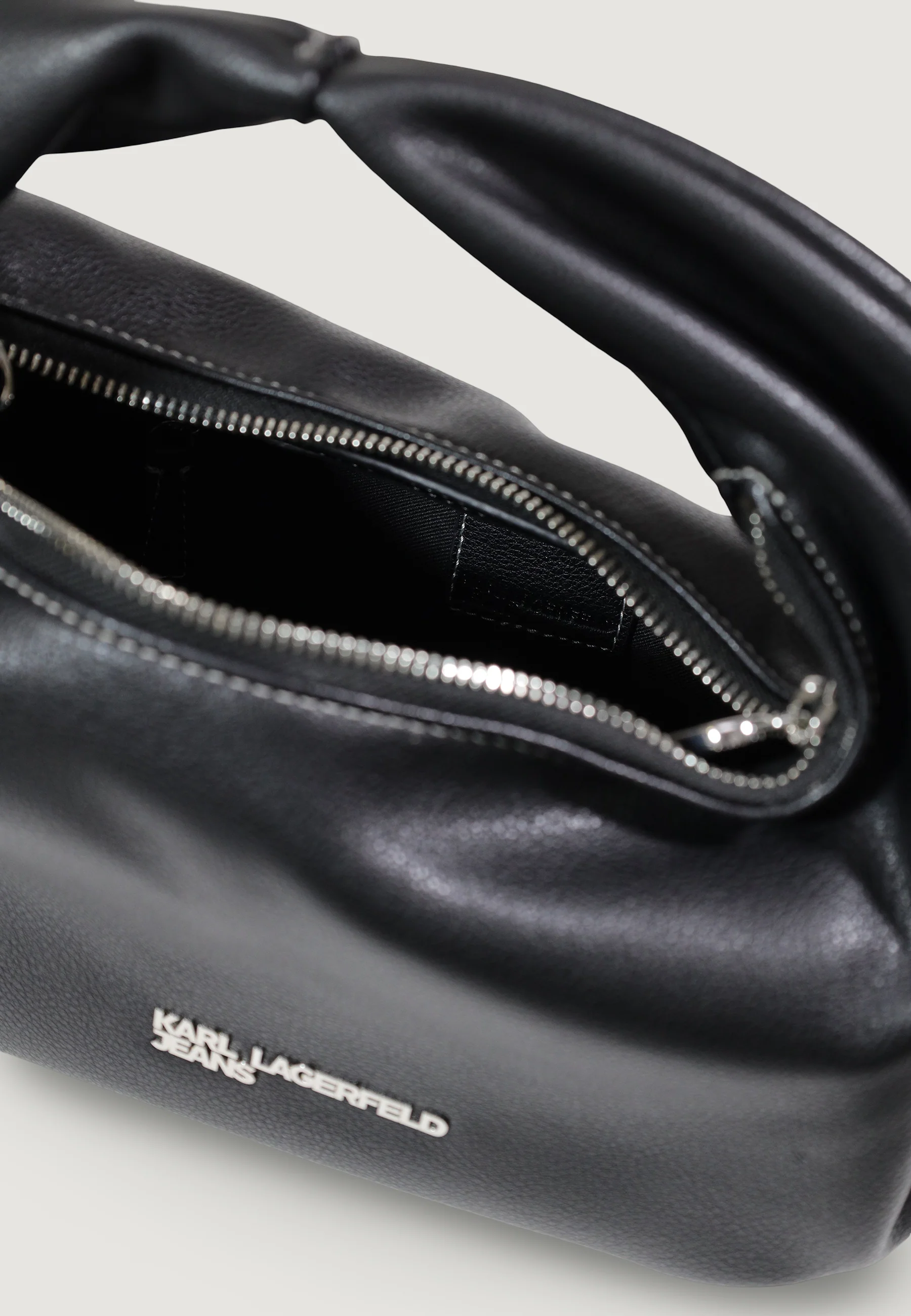 Borsa Karl Lagerfeld Jeans KLJ Metal Logo Small Hobo - Image 5
