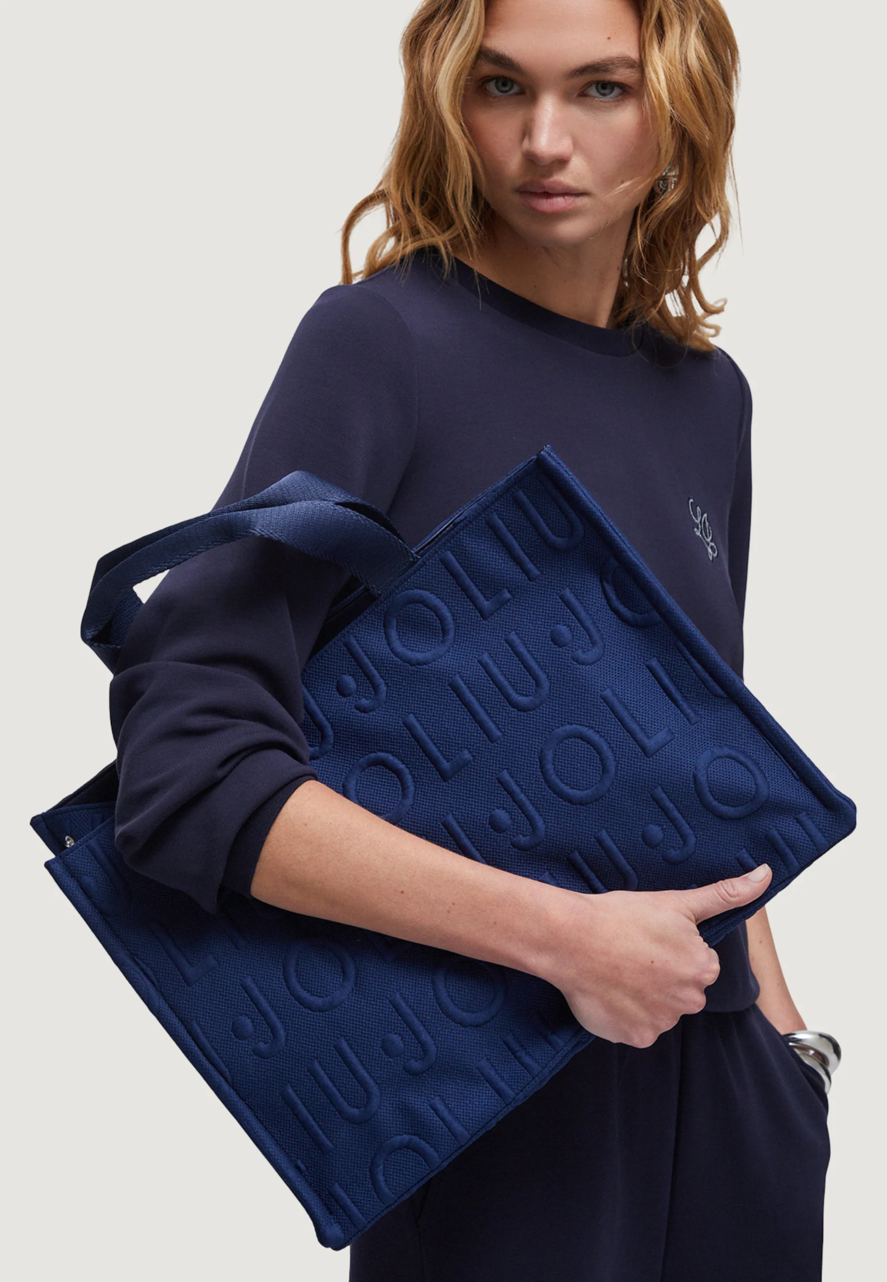 Borsa Liu-Jo L TOTE LOGO BUBBLE - Image 2