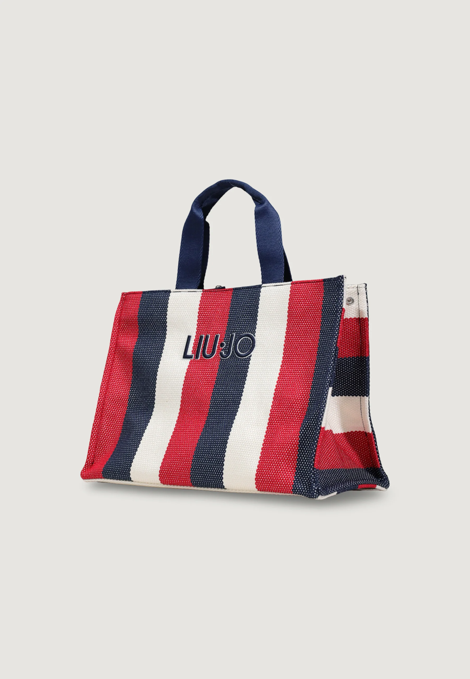 Borsa Liu-Jo L TOTE STRIPED CANVAS - Image 3