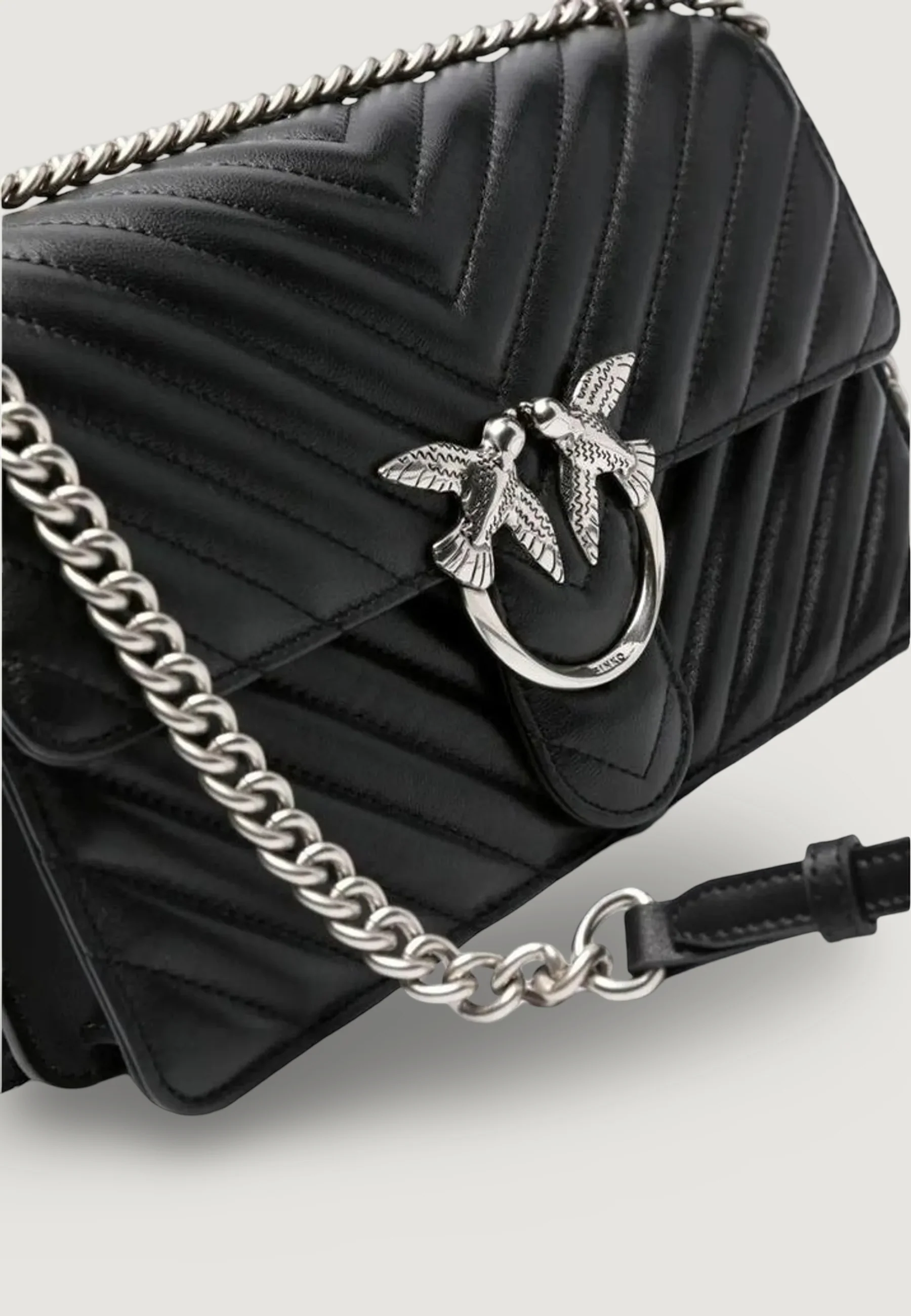 Borsa Pinko LOVE ONE CLASSIC DC SHEEP NAPPA CHEVRON - Image 3