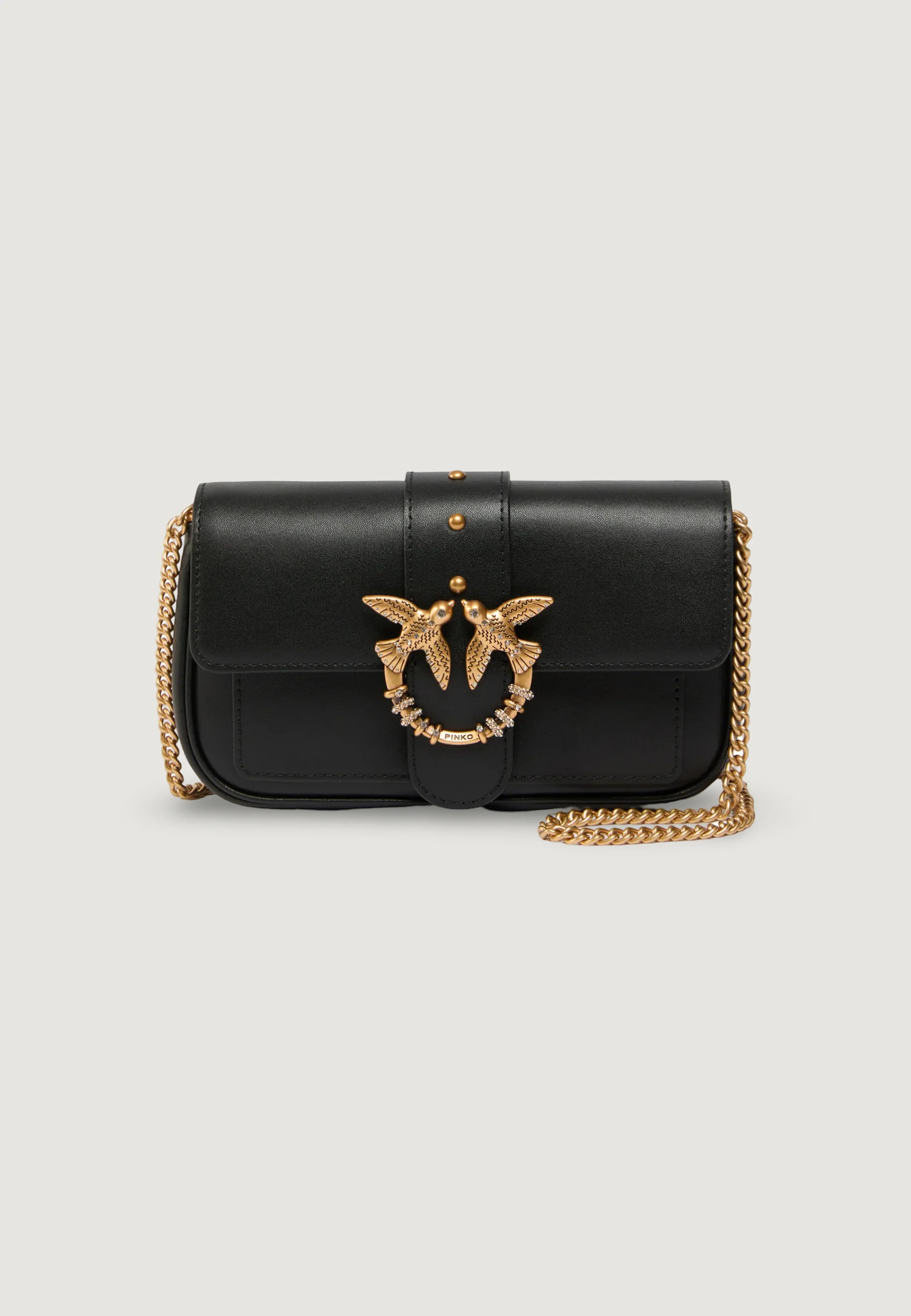 Borsa Pinko LOVE POCKET NEW BUCKLE VITELLO