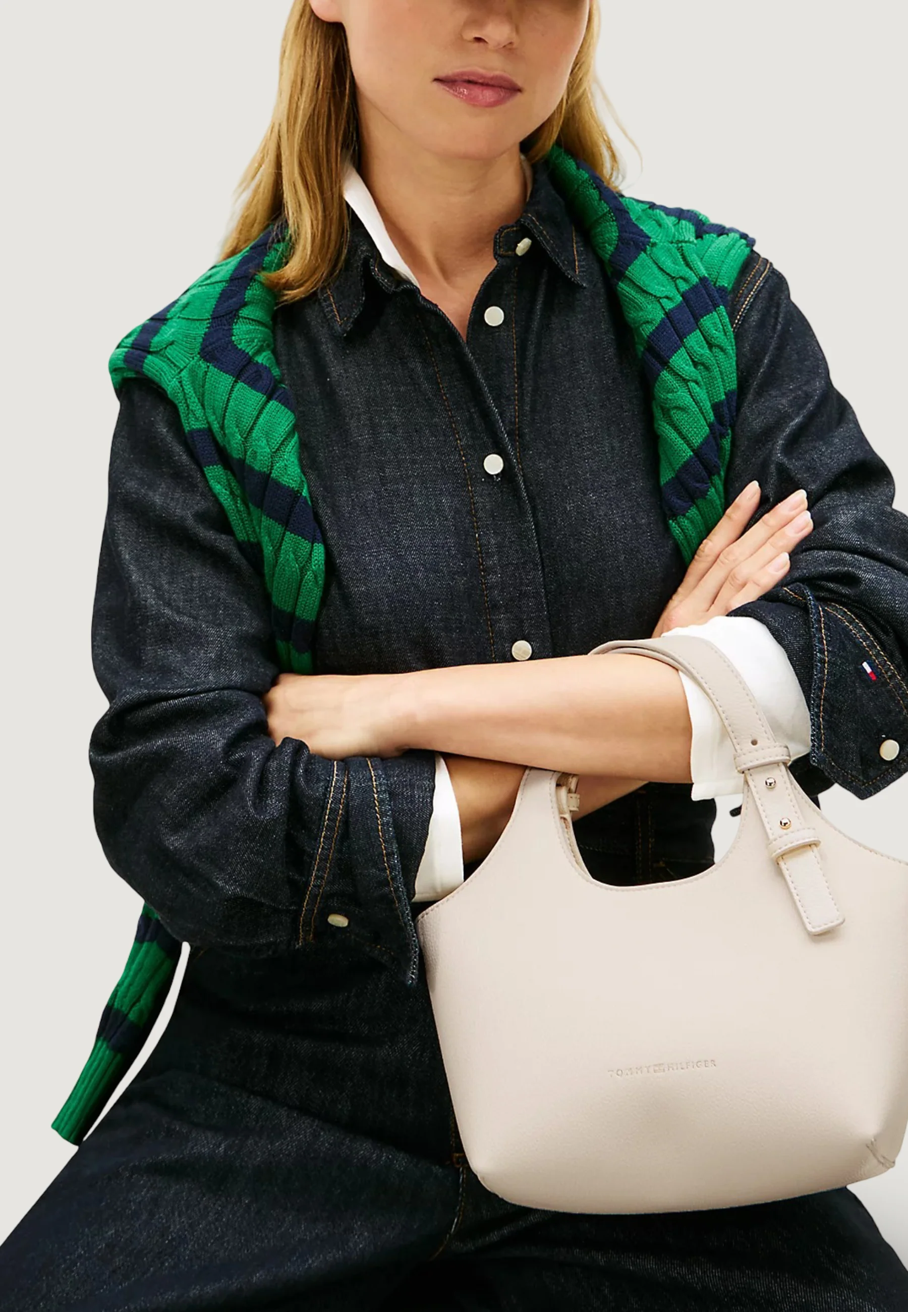 Borsa Tommy Hilfiger TH LOGO MINI TOTE - Image 5