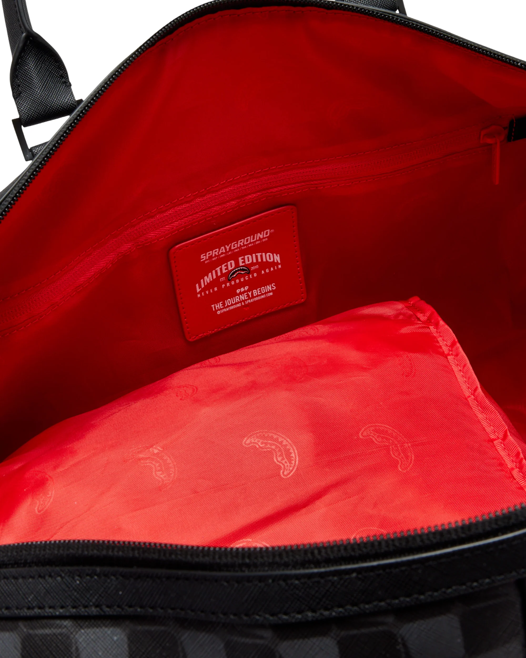 Borsone Sprayground SIP BALLOON BLACK LARGE DUFFLE - Image 4