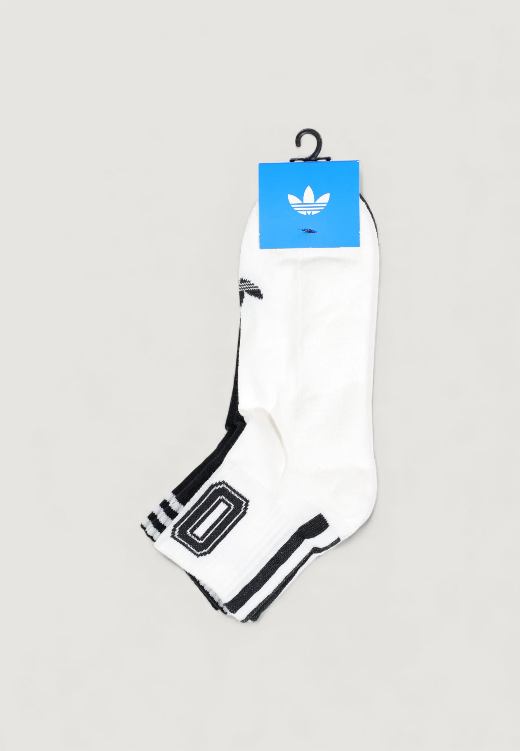 Calzini corti Adidas Originals 3S 03 1/4 S 2P UNISEX - Image 2