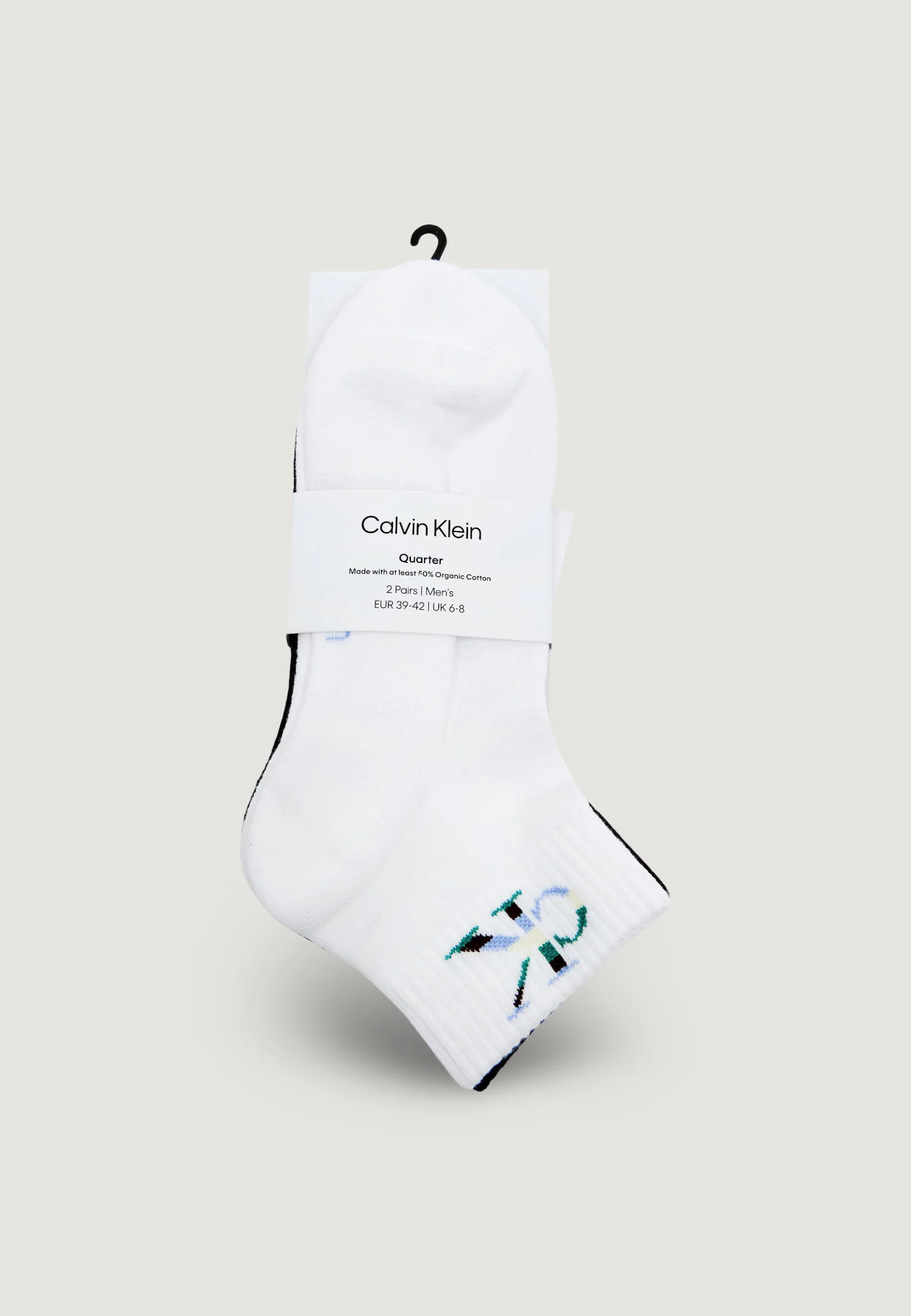 Calzini corti Calvin Klein Jeans CKJ MEN QUARTER 2P MONOGRAM - Image 4