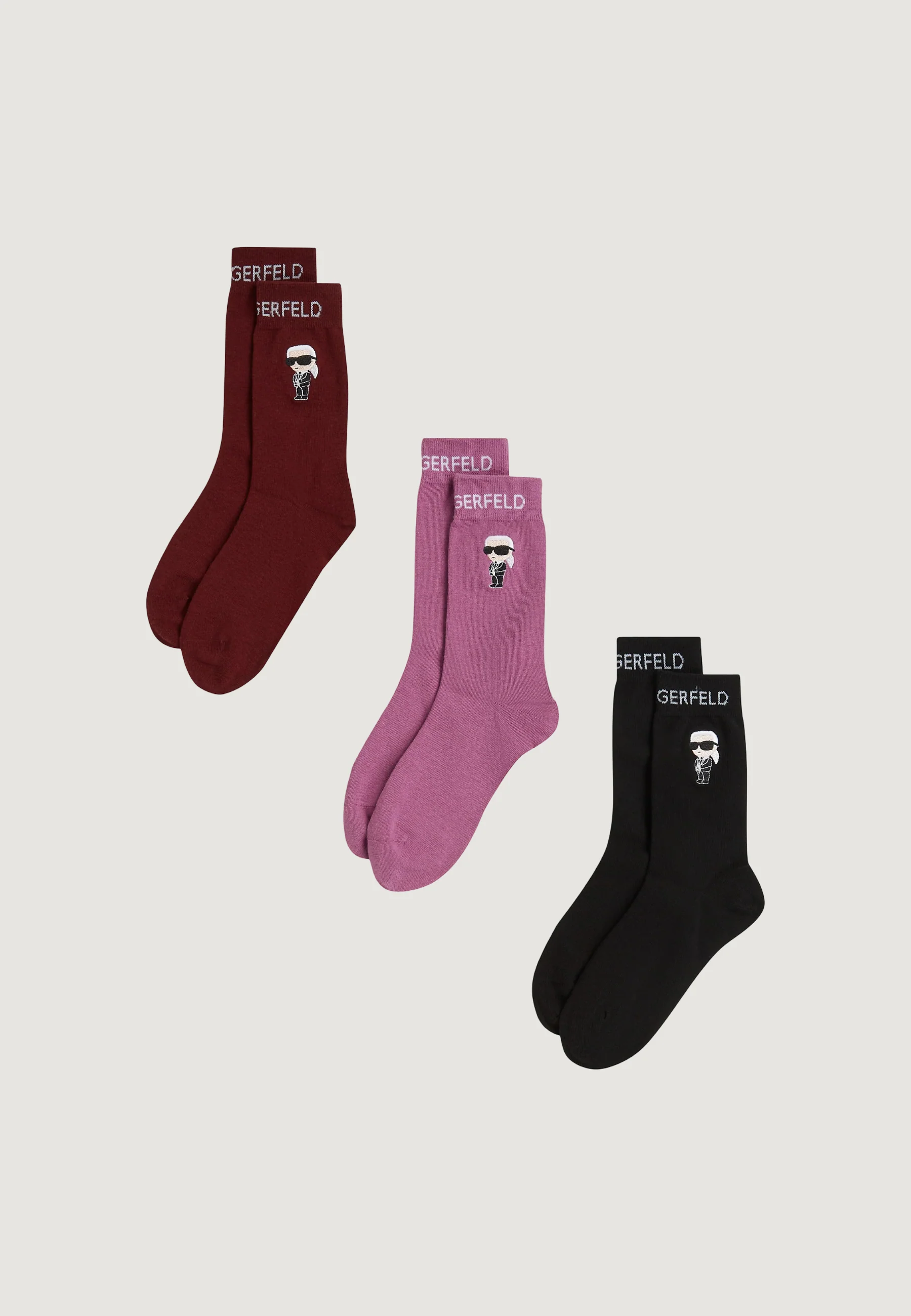 Calzini Karl Lagerfeld Jeans K/Ikon Sock 3Pk - Image 4