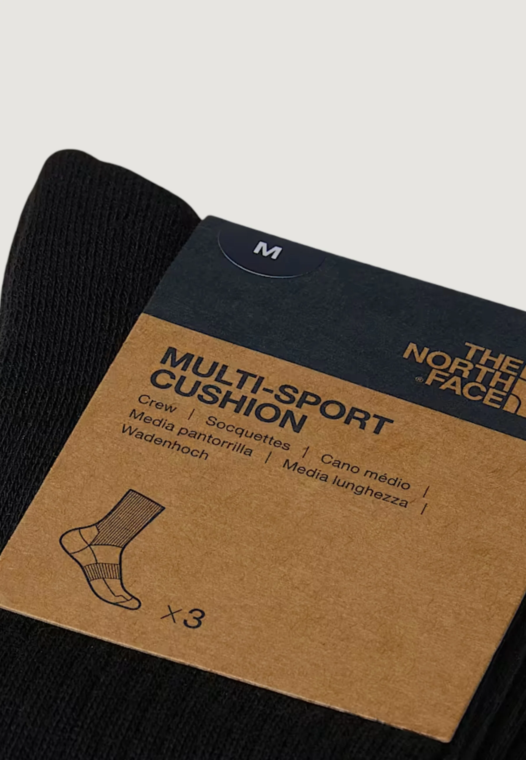 Calzini Lunghi The North Face MLSPRT SOCK CSH CREW 3P - Image 4