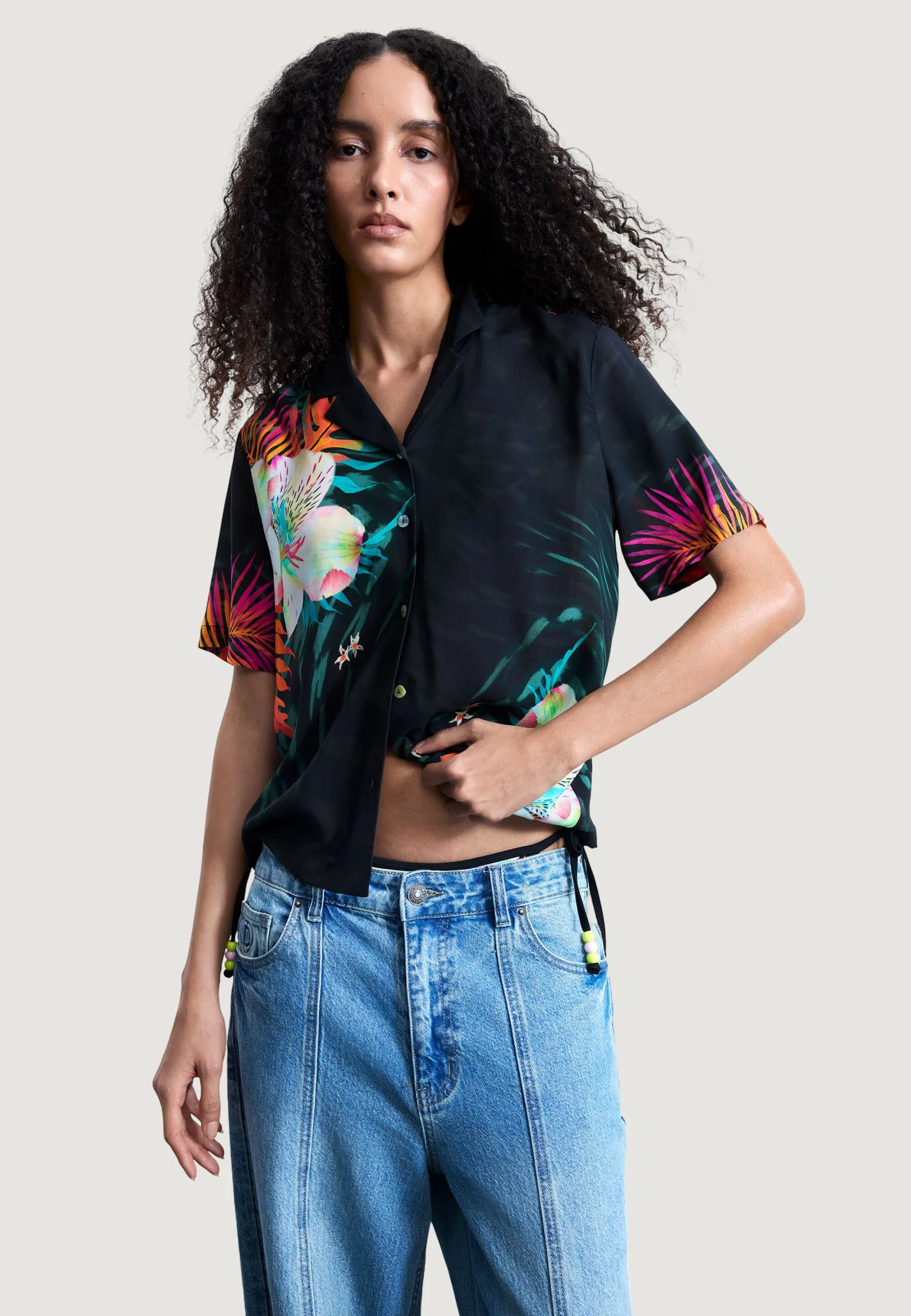 Camicia manica corta Desigual CAM_SWIM-DAIKIRI