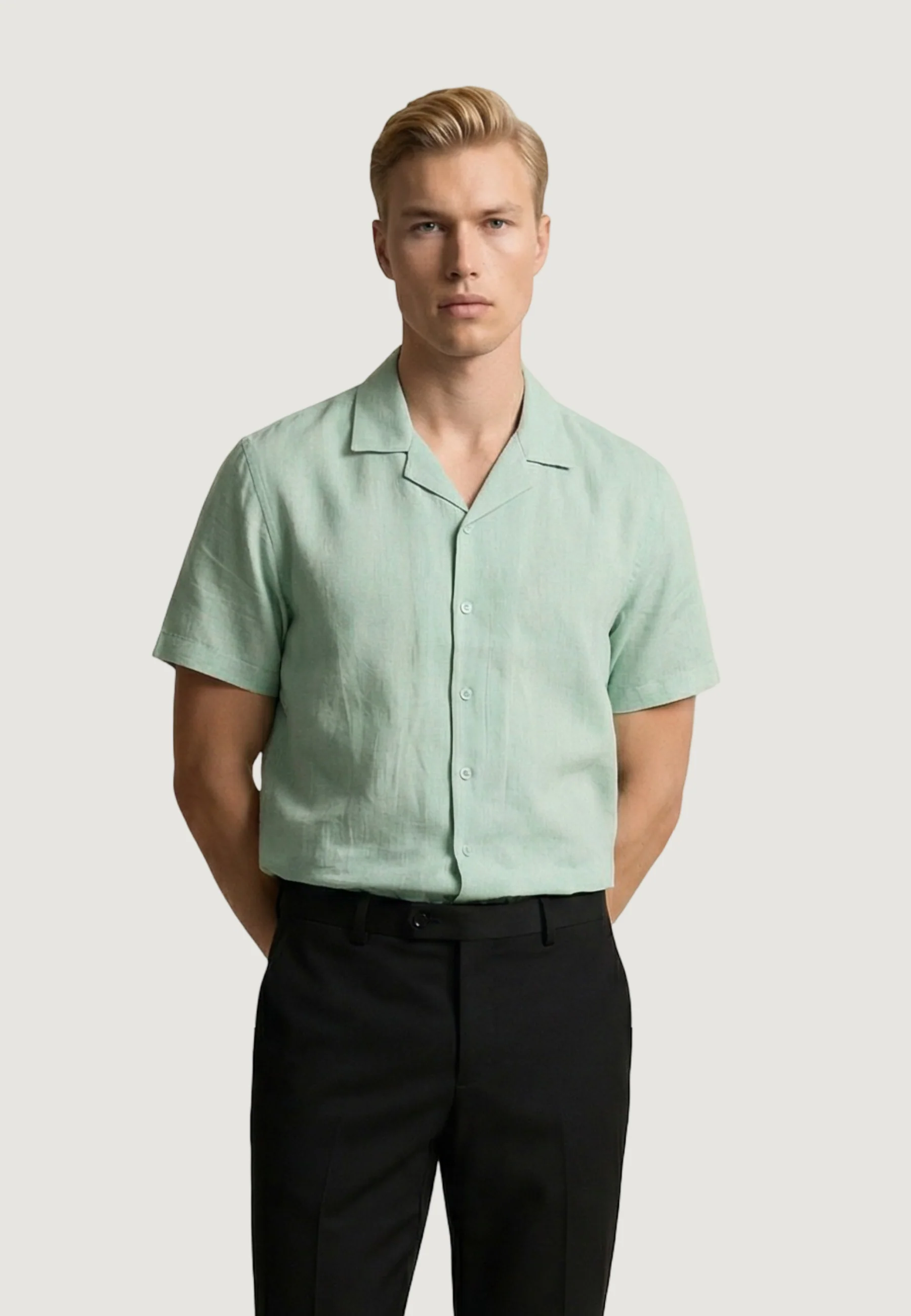 Camicia manica corta Gianni Lupo GL7658S-S26
