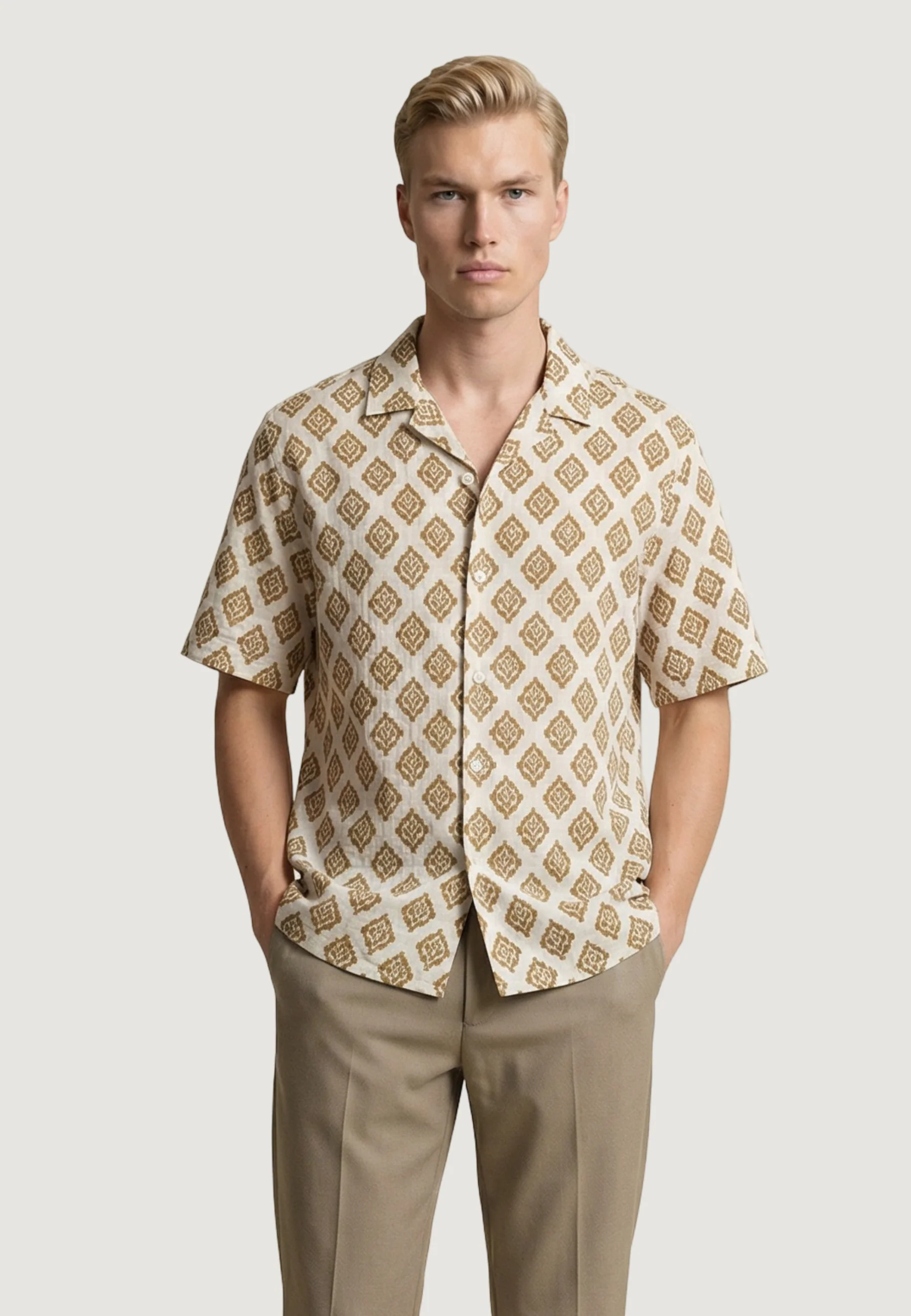 Camicia manica corta Gianni Lupo GL7839S