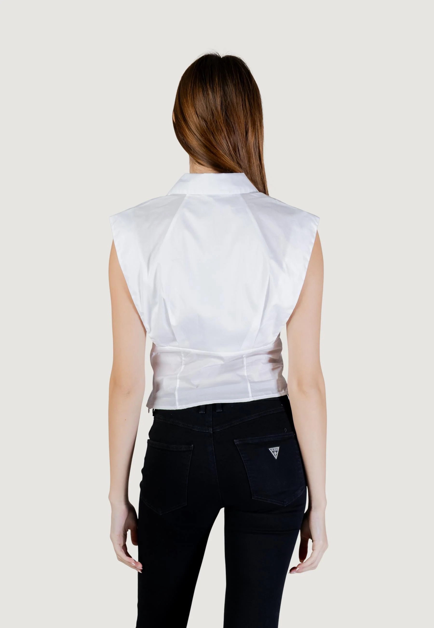 Camicia manica corta Guess SL CHERRY TOP - Image 3