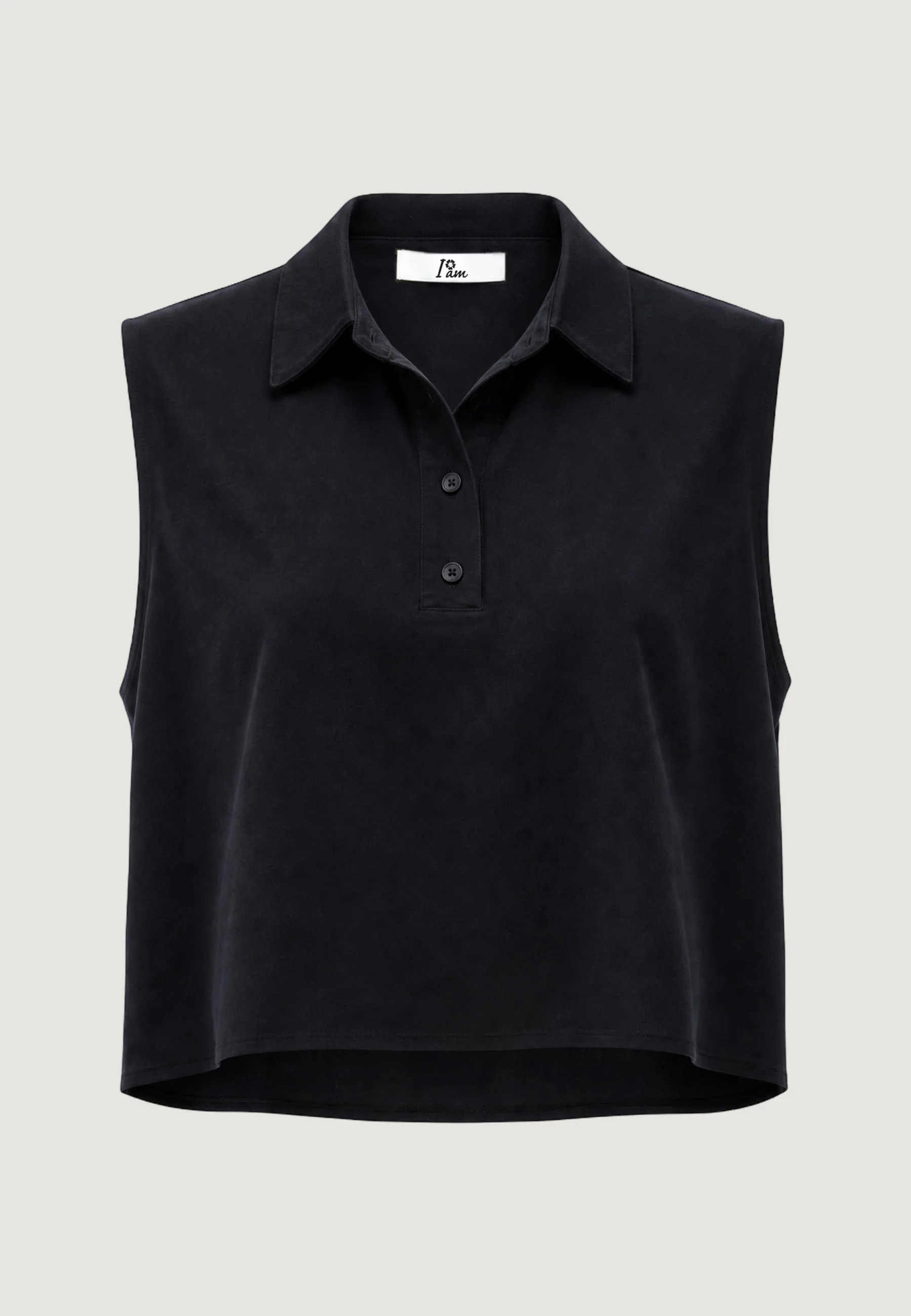 Camicia manica corta I am Top Modal Smanicato - Image 2