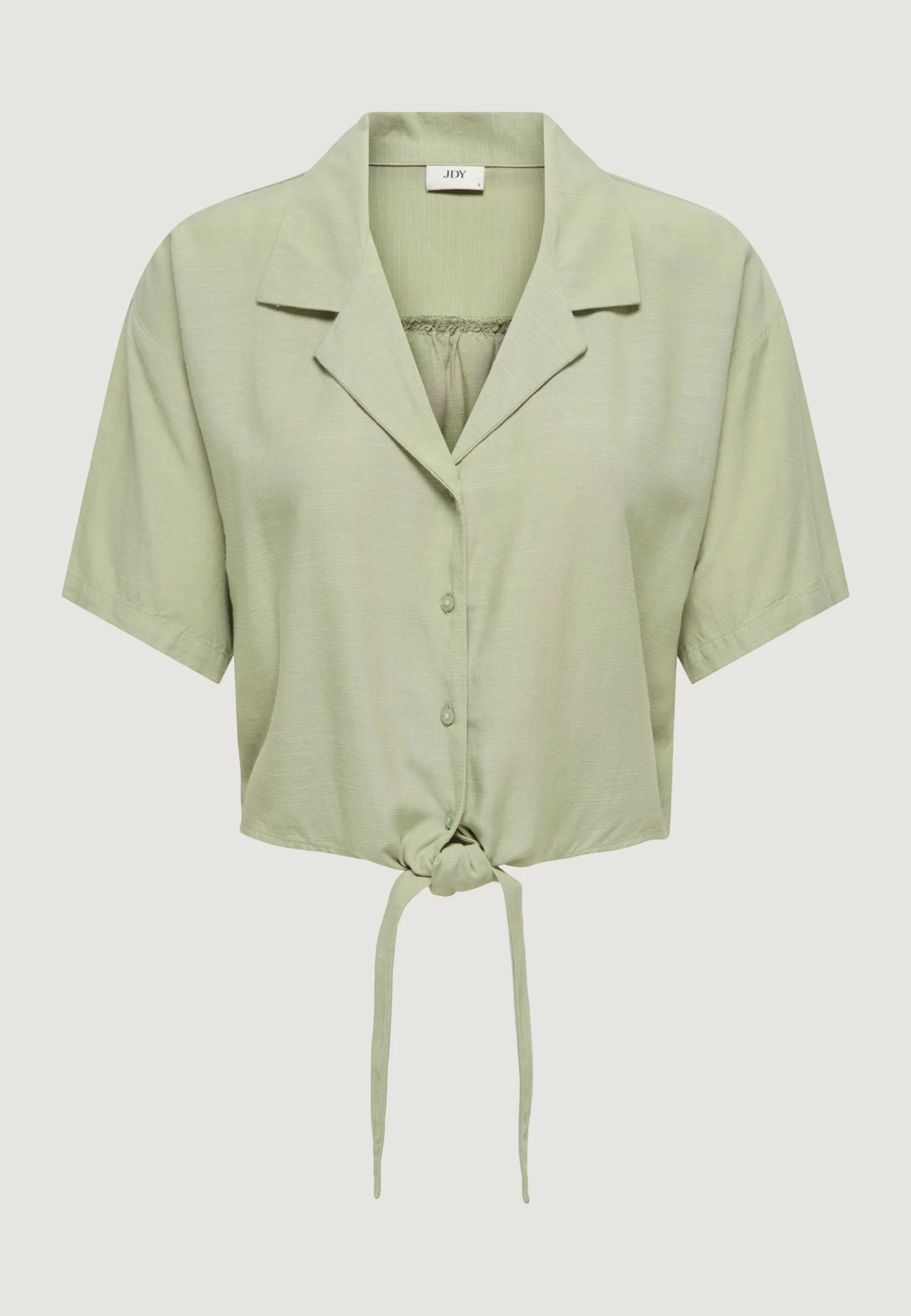 Camicia manica corta Jacqueline de Yong Jdycaya Linen S/S Knot Shirt Wvn Dia - Image 2