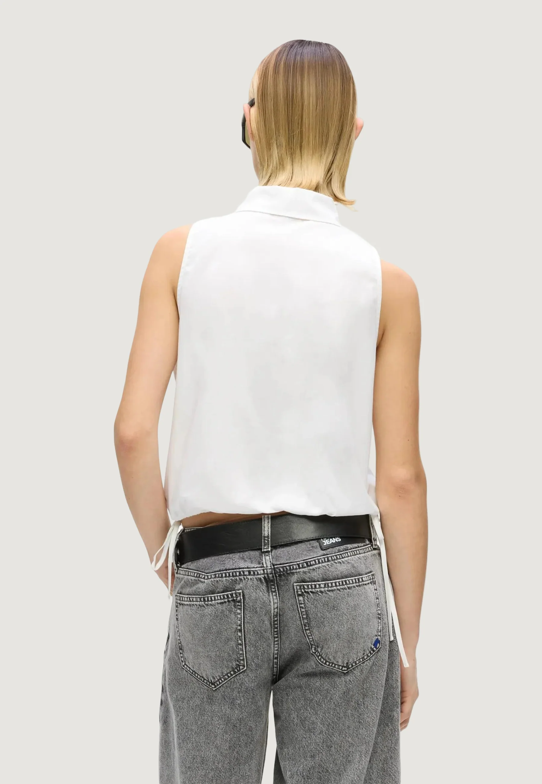 Camicia manica corta Karl Lagerfeld Jeans KLJ Sleeveless Blouse - Image 2