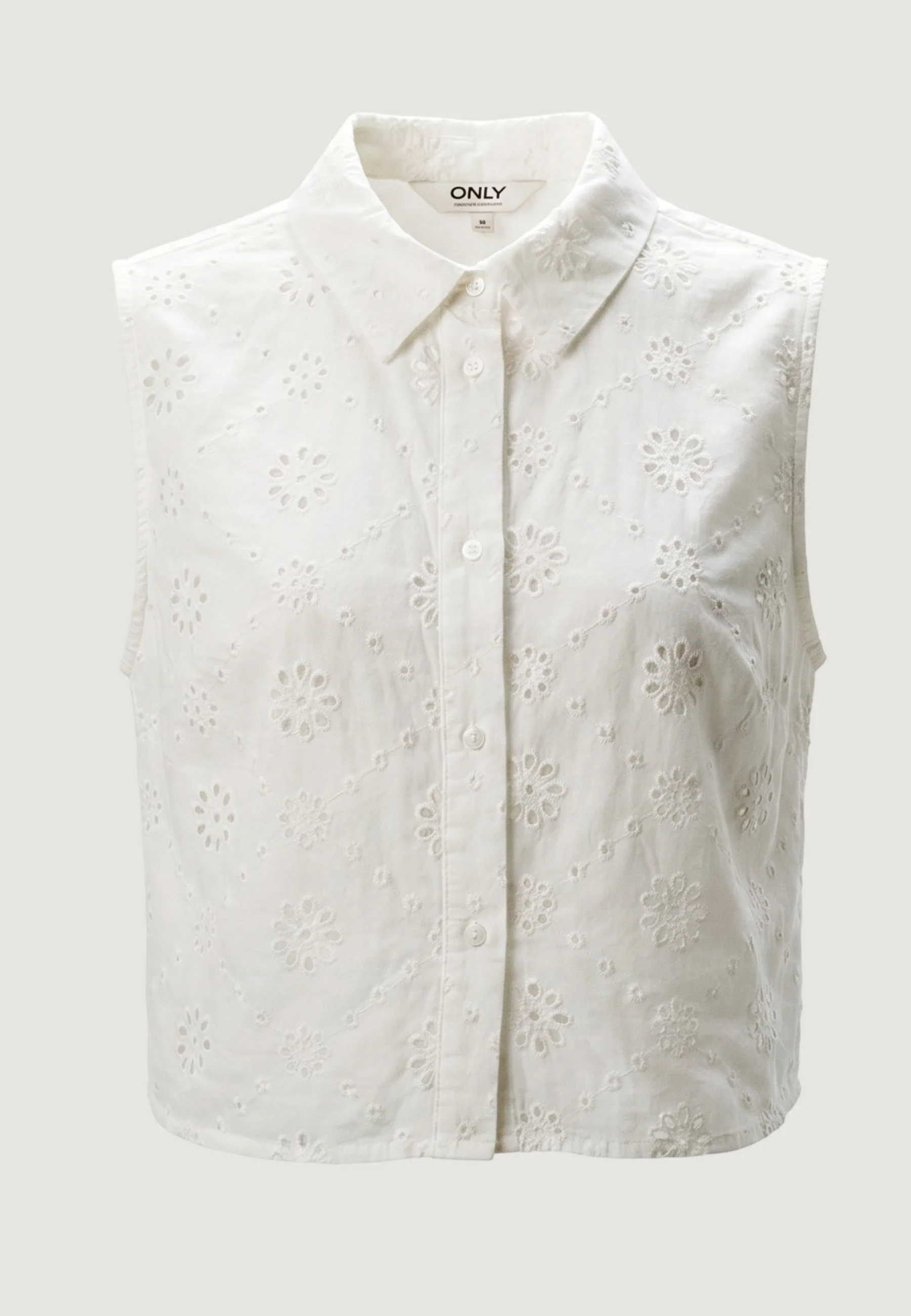 Camicia manica corta Only Onlalithea Sl Short Emb Wvn - Image 3