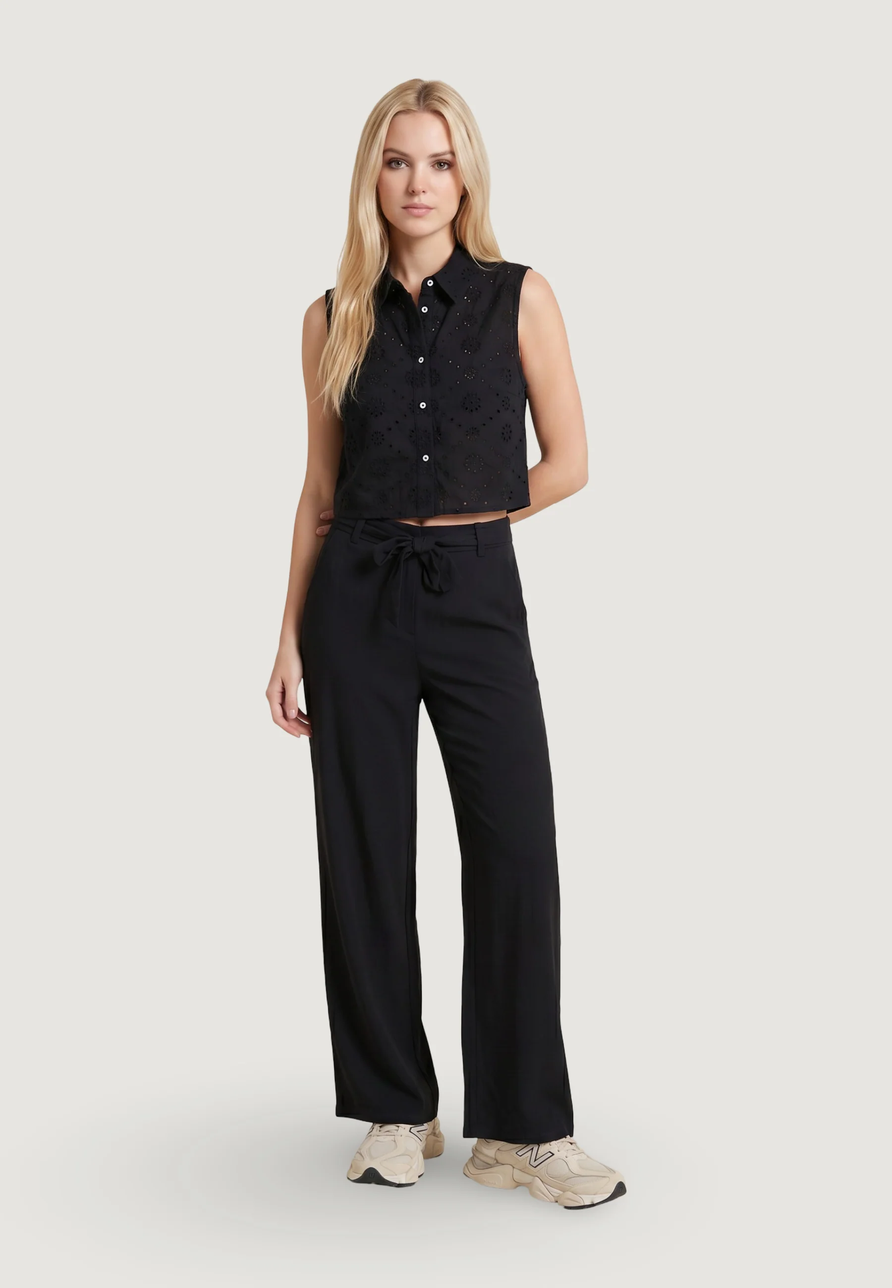 Camicia manica corta Only Onlalithea Sl Short Emb Wvn - Image 2