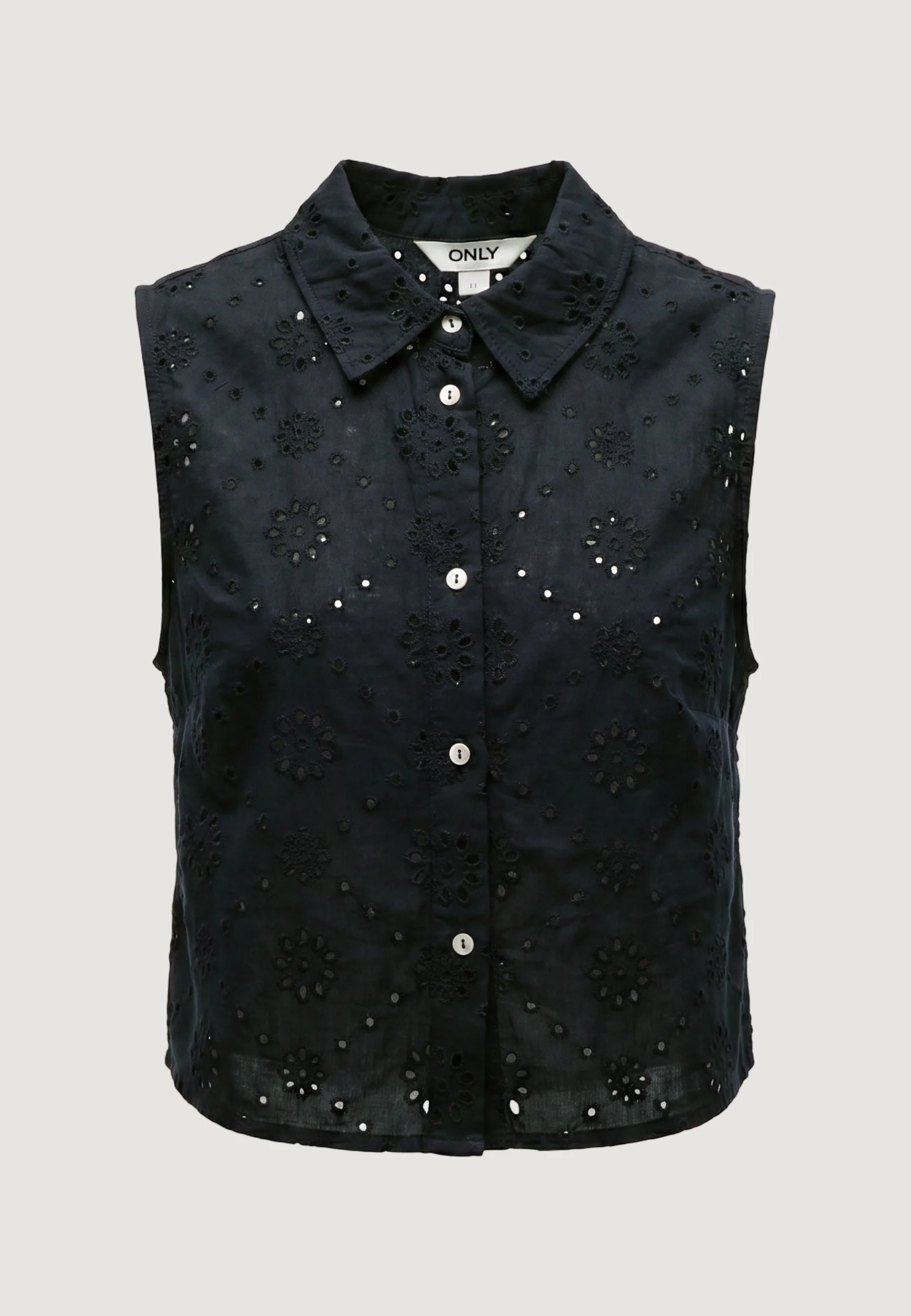 Camicia manica corta Only Onlalithea Sl Short Emb Wvn - Image 3