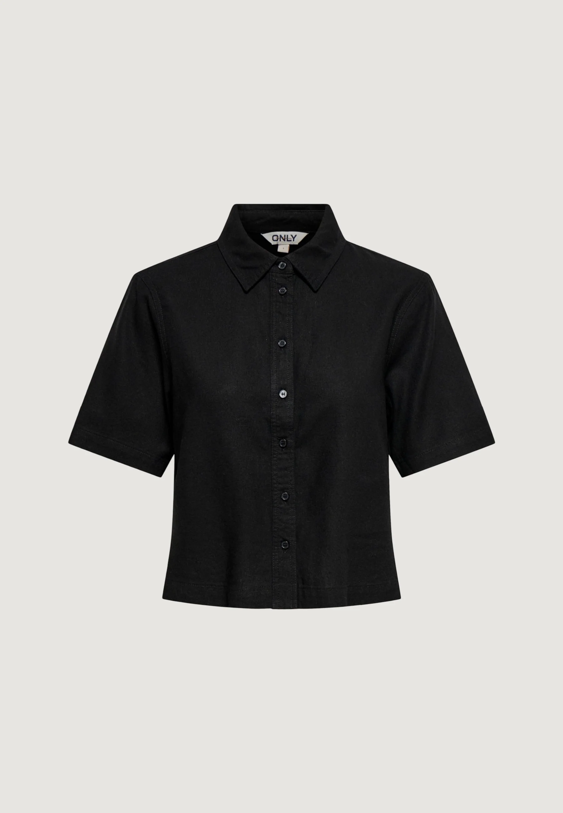 Camicia manica corta Only Onlgoa S/S Linen Bl Shirt Cc Pnt - Image 3