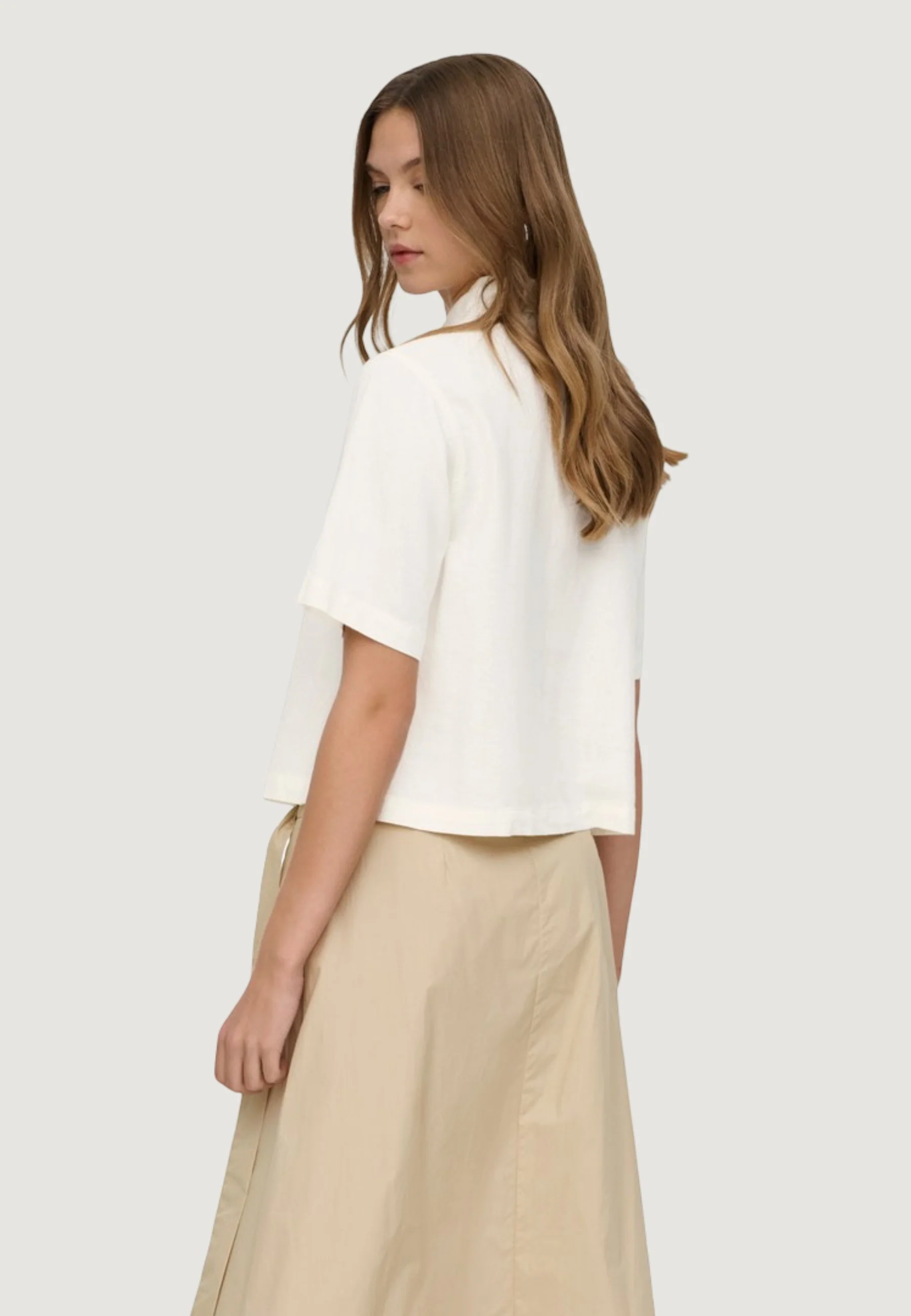 Camicia manica corta Only Onlgoa S/S Linen Bl Shirt Cc Pnt - Image 2