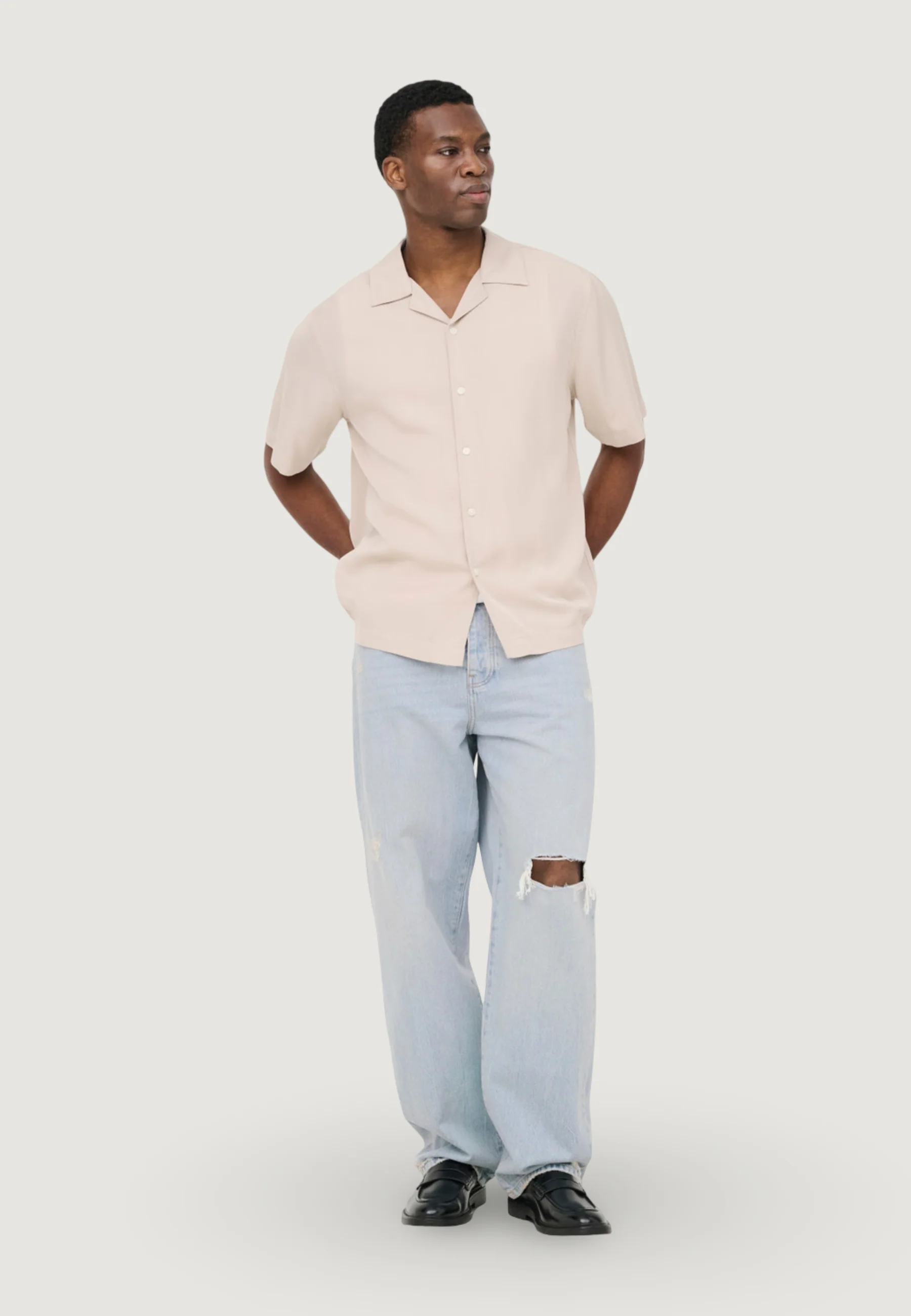 Camicia manica corta Only & Sons Onsperu Ss Reg Tencel Shirt Noos - Image 5
