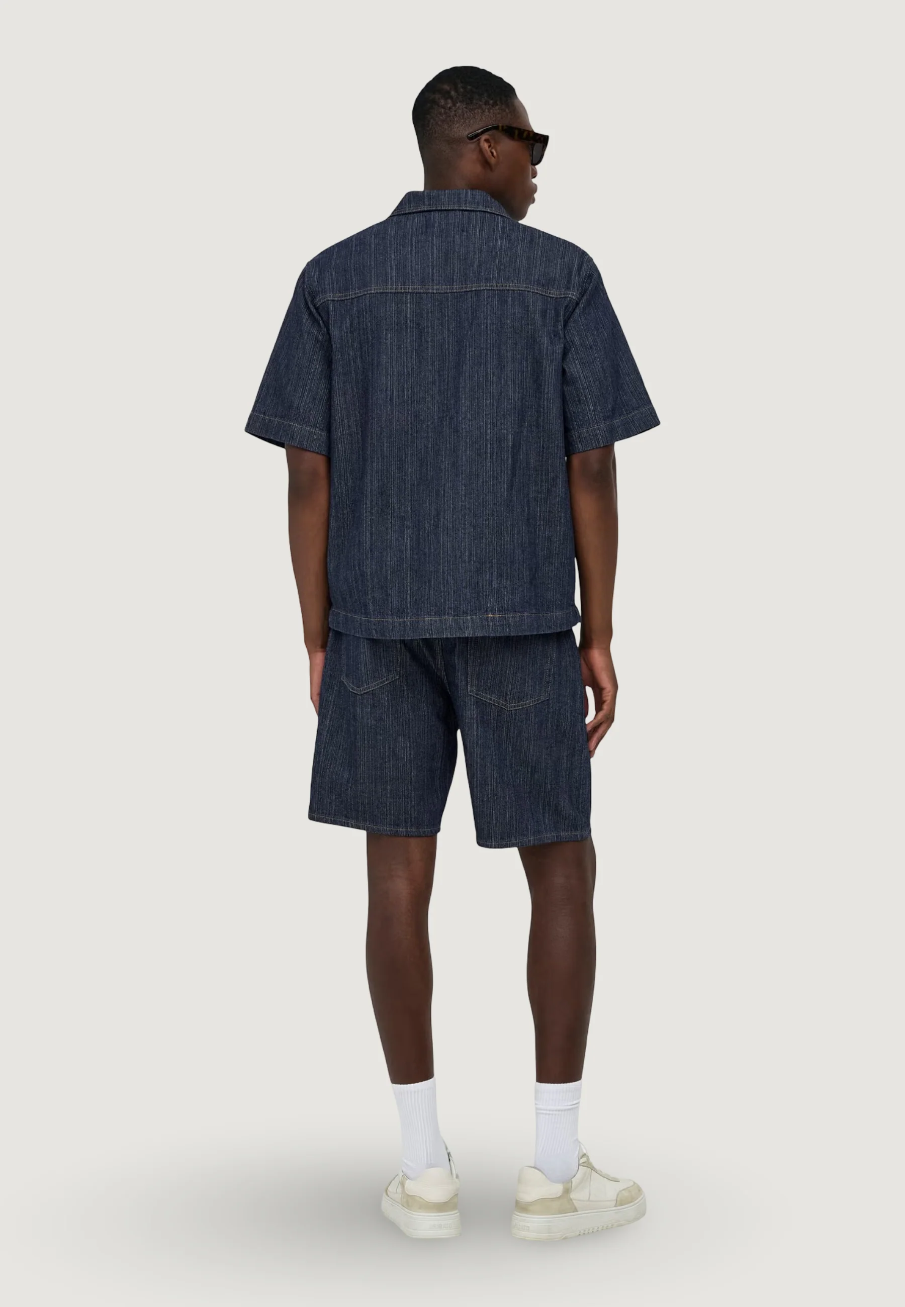 Camicia manica corta Only & Sons Onswayne S/S Db 7354 Azg Dnm Shirt - Image 2