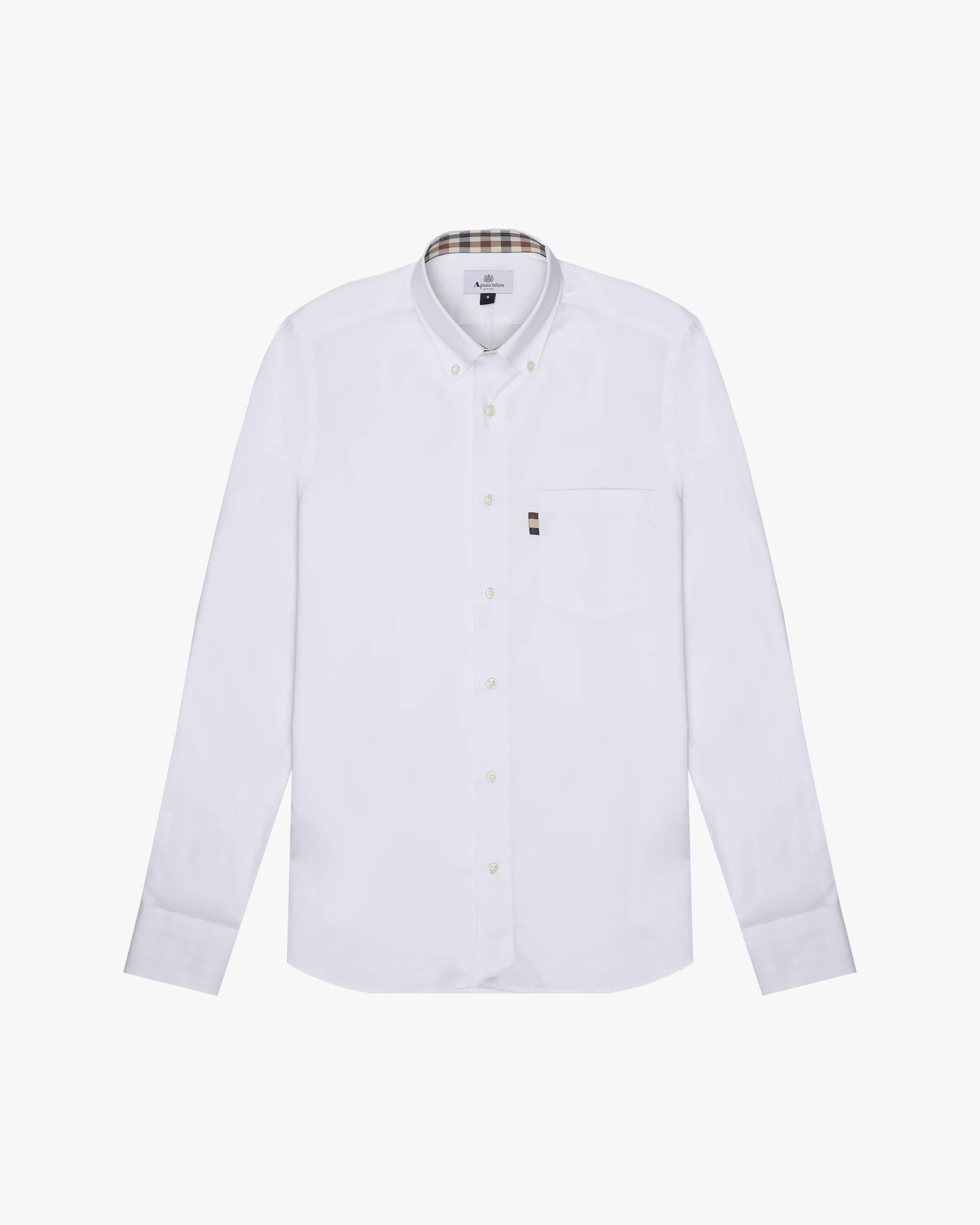 Camicia manica lunga Aquascutum Active BUTTON DOWN POPELINE SHIRT