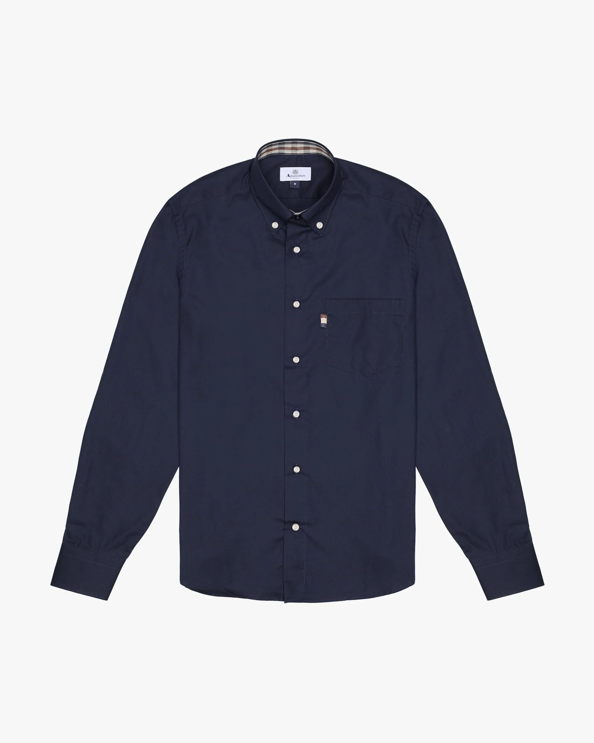 Camicia manica lunga Aquascutum Active BUTTON DOWN POPELINE SHIRT