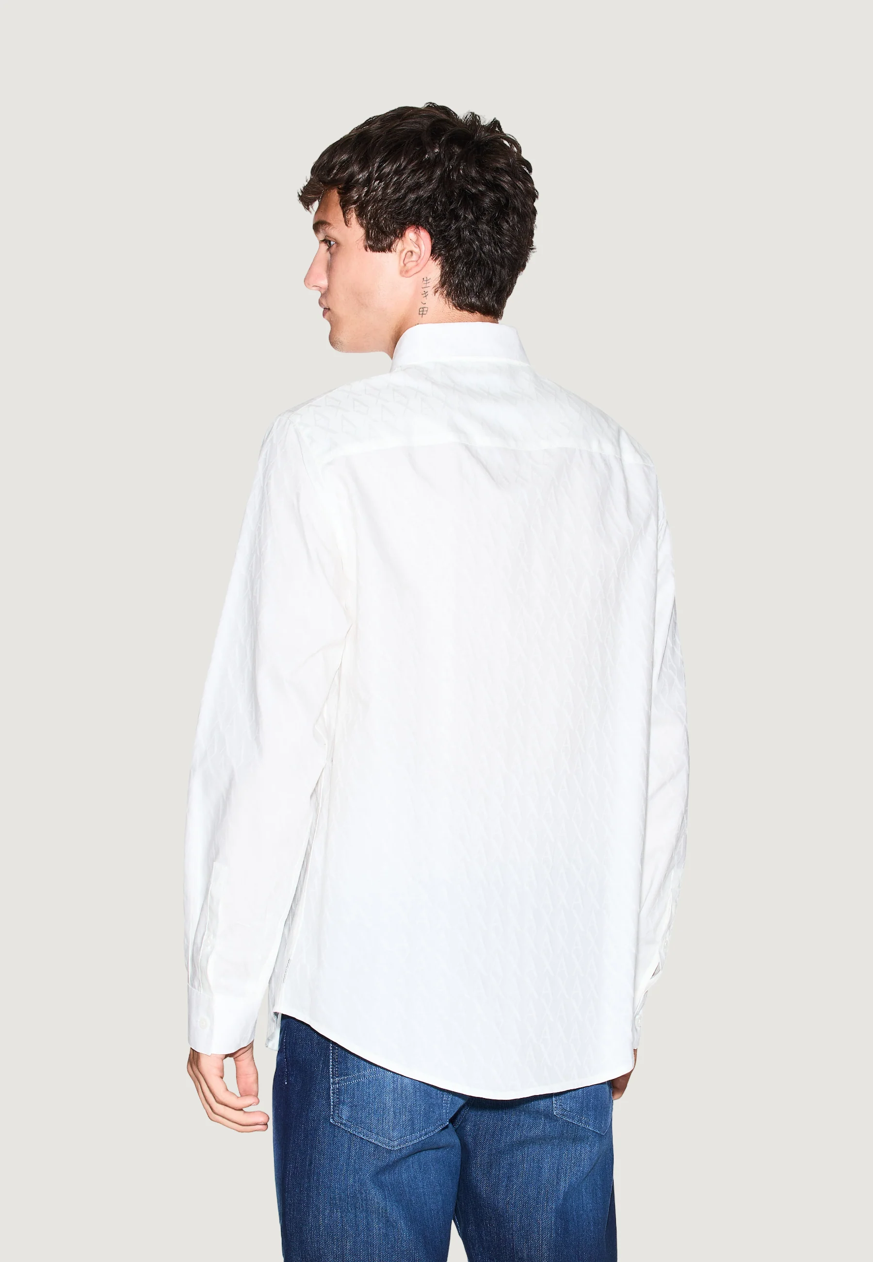 Camicia manica lunga Armani Exchange XM001587 AF16631 - Image 3