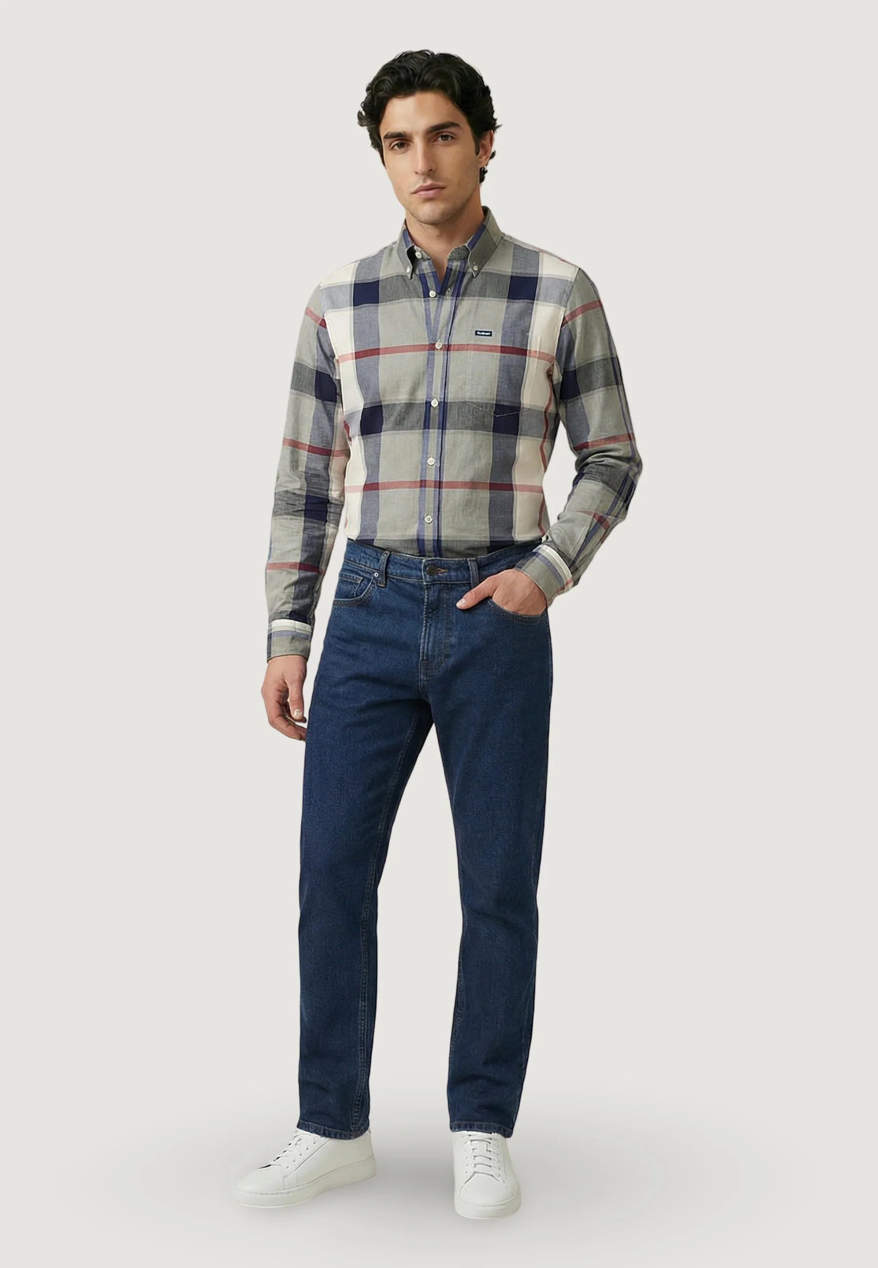Camicia manica lunga Barbour HARRIS TAILORED - Image 5