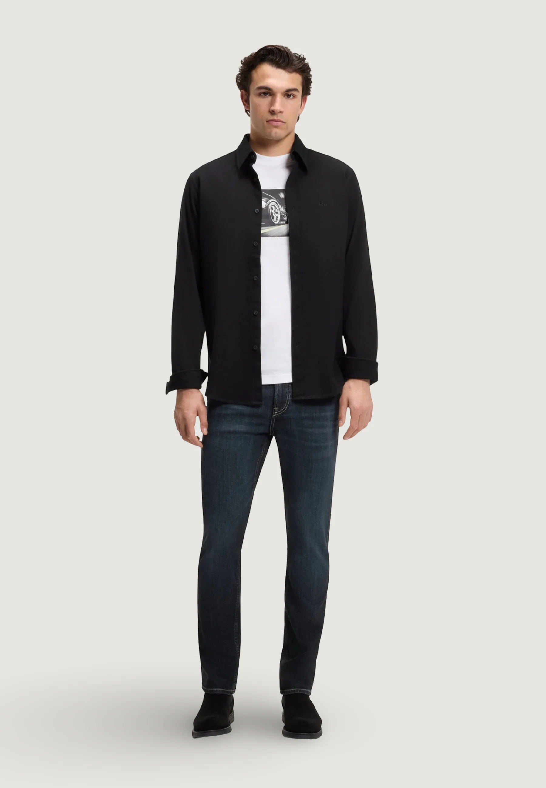 Camicia manica lunga Boss Relegant 6 M - Image 4