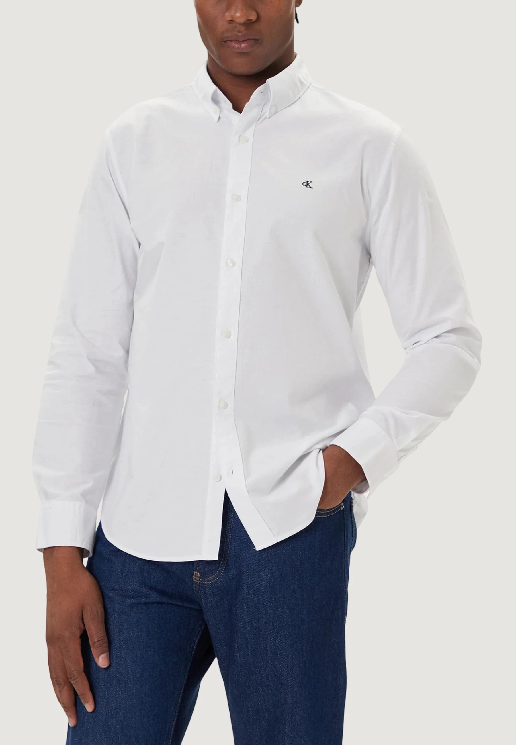 Camicia manica lunga Calvin Klein Jeans LS SOLID OXFORD CLAS - Image 3
