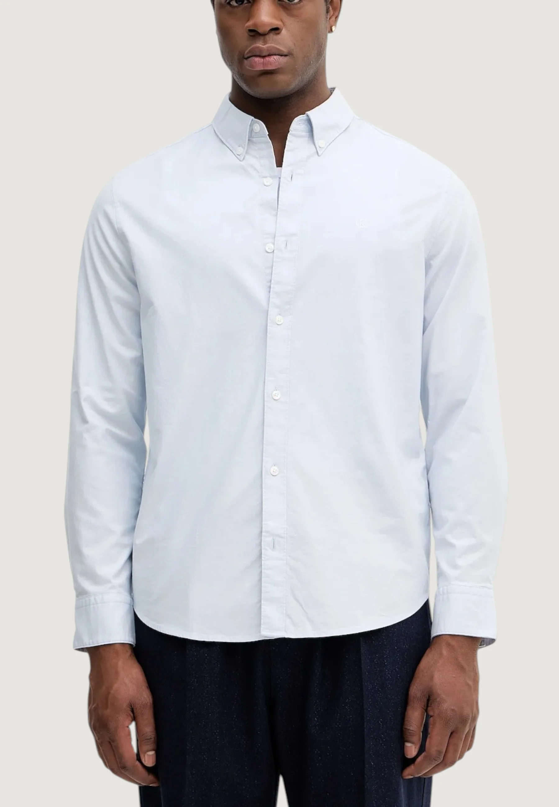 Camicia manica lunga Calvin Klein Jeans LS SOLID OXFORD CLAS