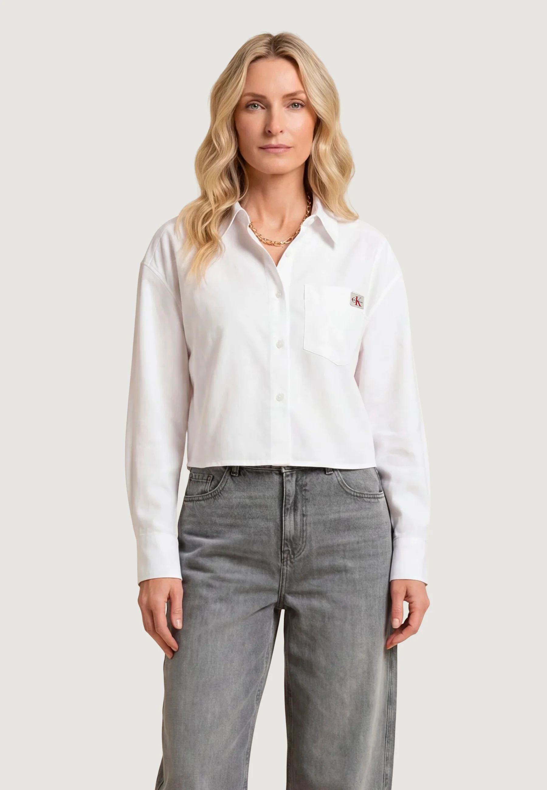 Camicia manica lunga Calvin Klein Jeans LV047F148G